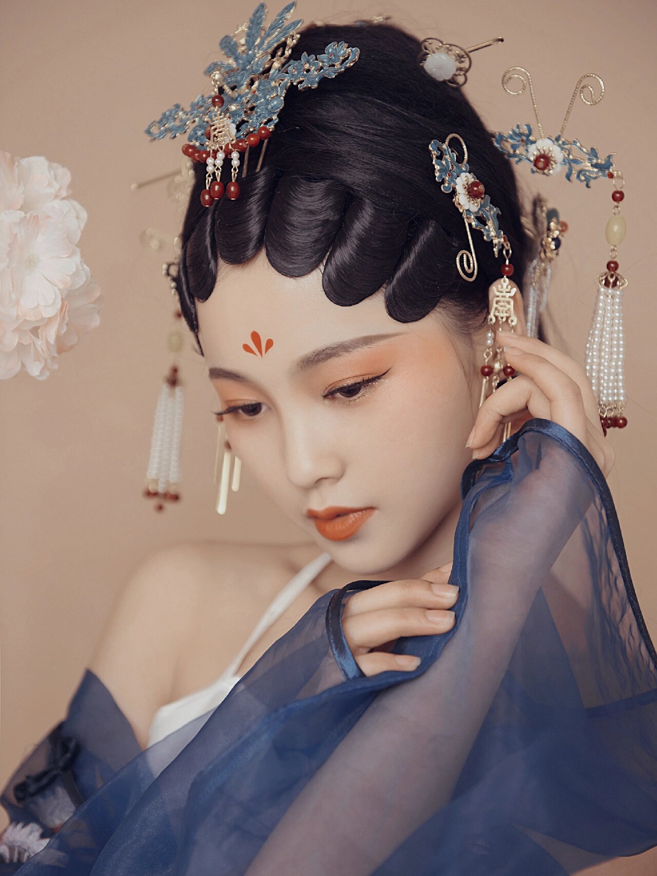 相思赋予谁78超惊艳的国风汉服艺术照.78 .