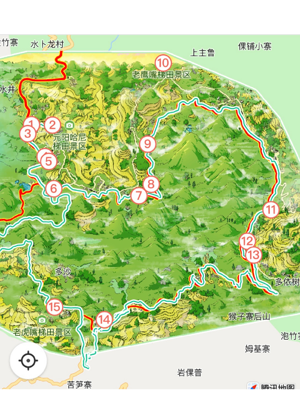 元阳梯田攻略 适合非自驾车的冬季游攻略 第一段:先到元阳南沙,从元阳