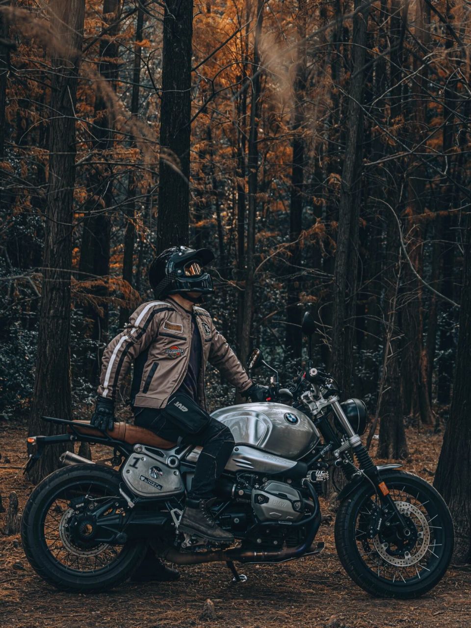 宝马拿铁攀爬 森林里的一道光