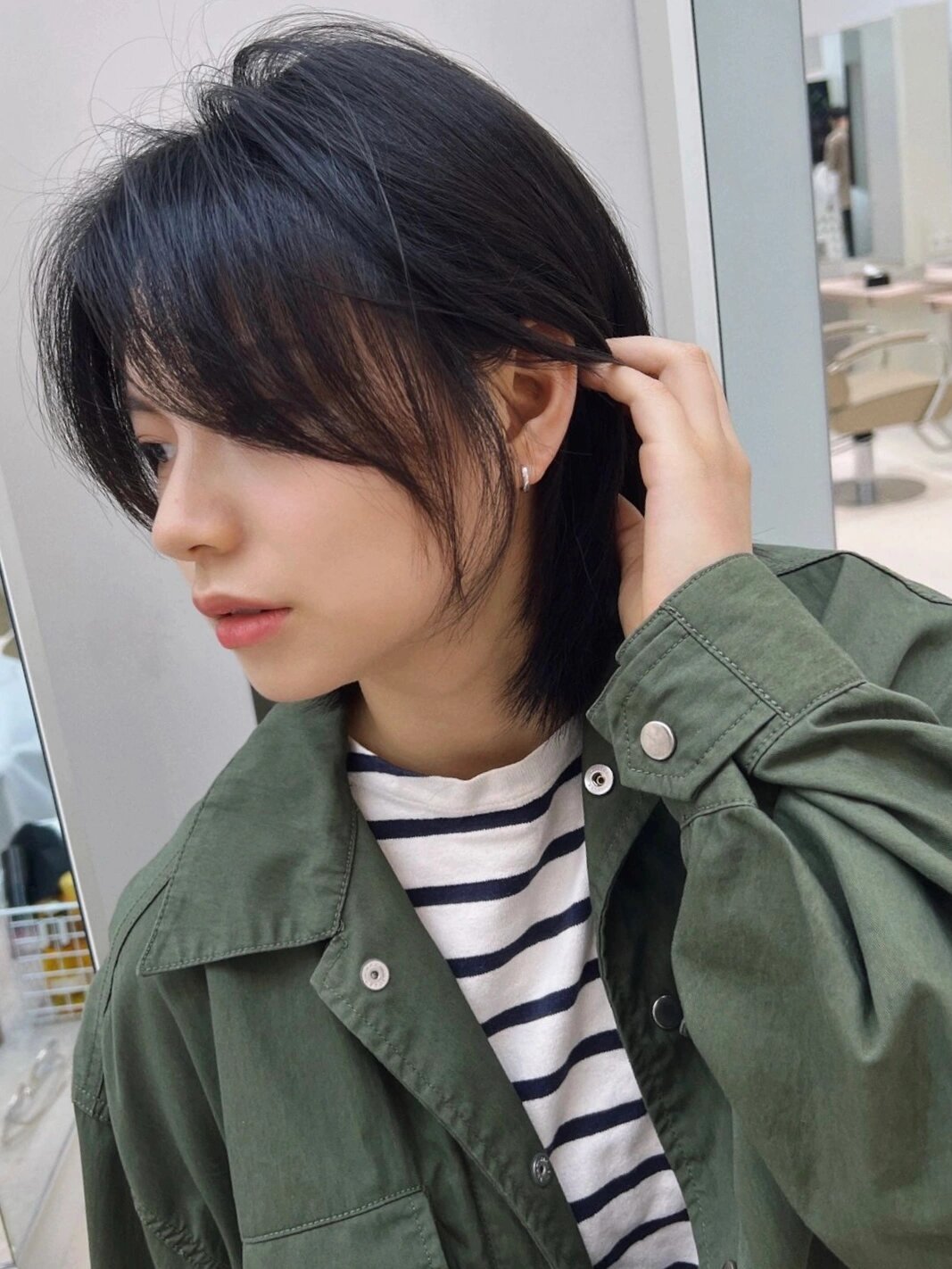 日系短发,狼尾发型推荐 鲻鱼头