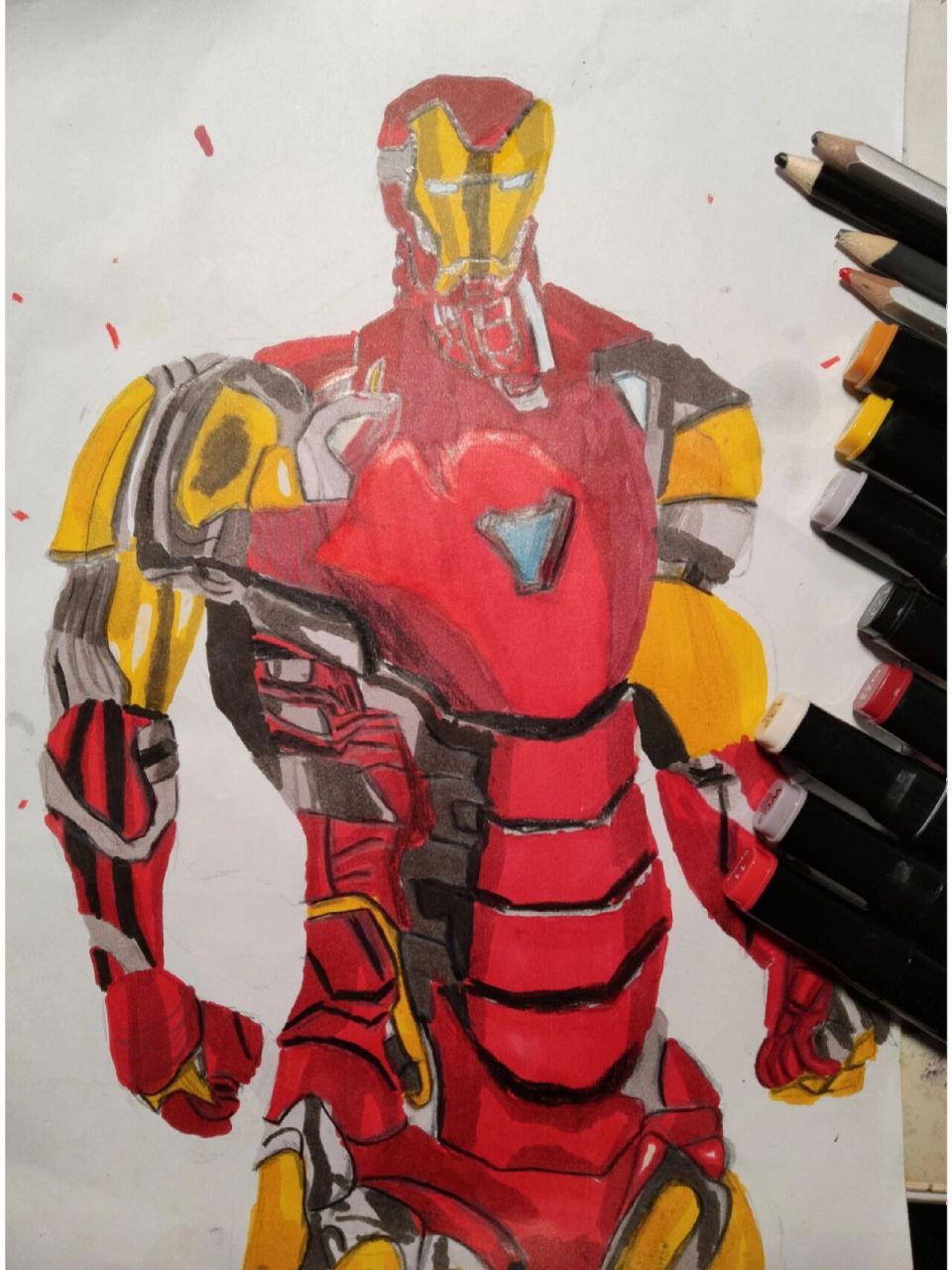 我画的钢铁侠马克85号
