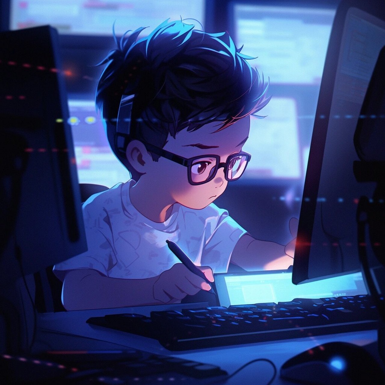 同事都好喜欢这组程序员头像,都被要疯啦 上班愁眉苦脸的你,认真的你