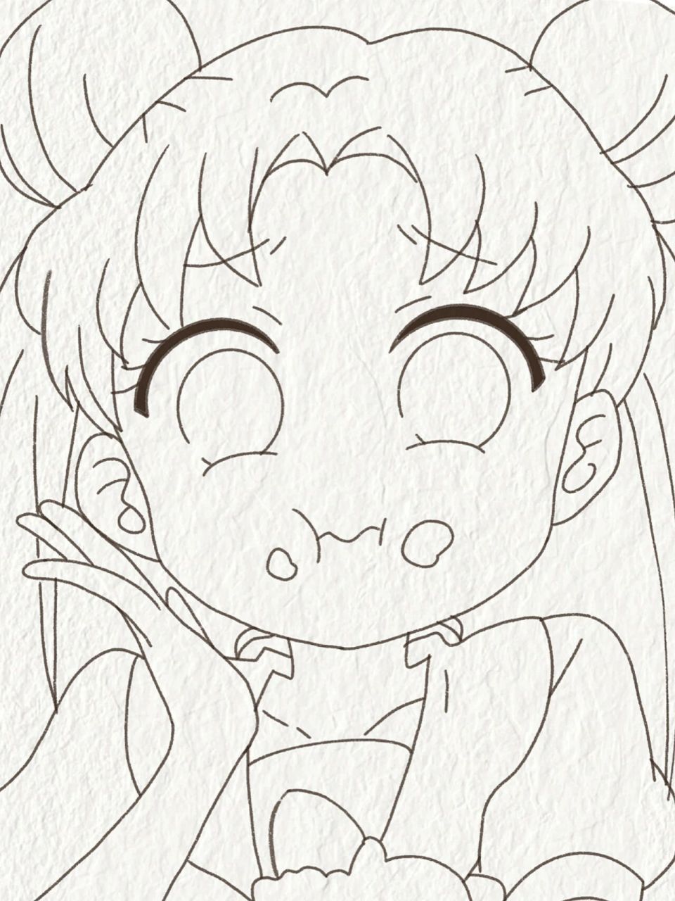 吃草莓蛋糕简直太可爱了～ 曾经的梦想就是长大以后变身为美少女战士