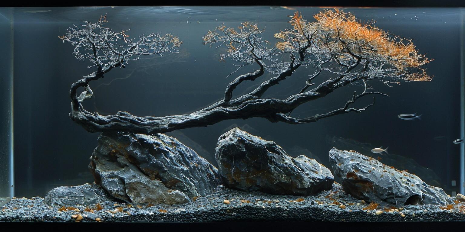 「静逸之树」系列 为你免费奉上多款鱼缸造景效果图,希望你能从中获得