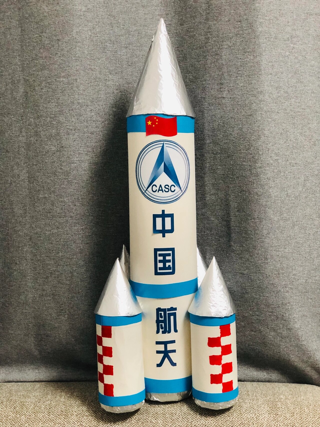 手工航天模型制作流程