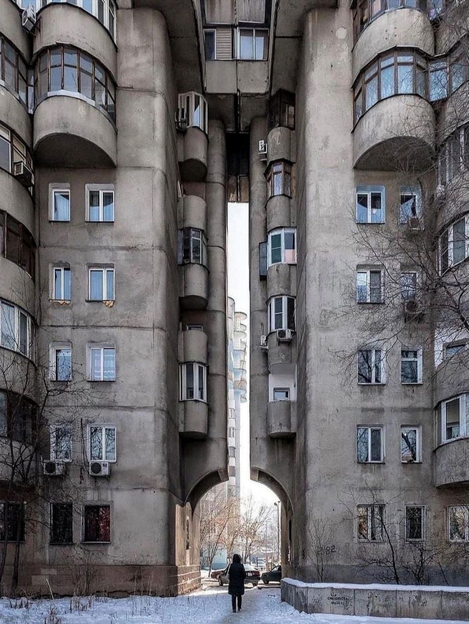 108 苏联美学·阿拉木图aul社会住宅 建筑设计|b. voronin, l.