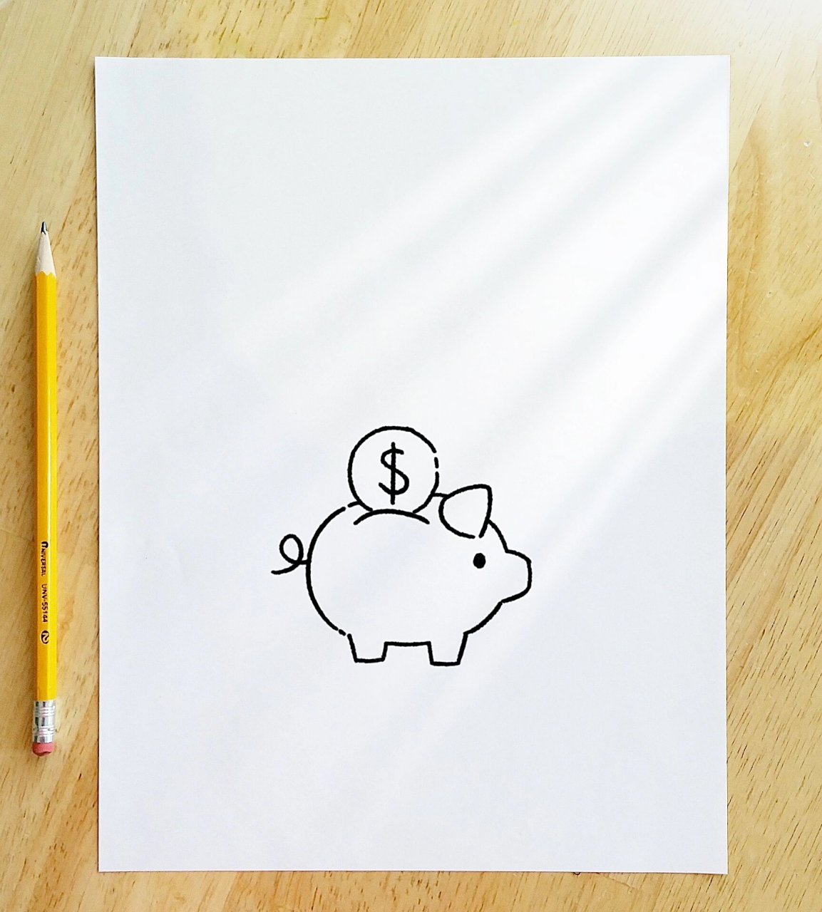 97简笔画教程-存钱罐99