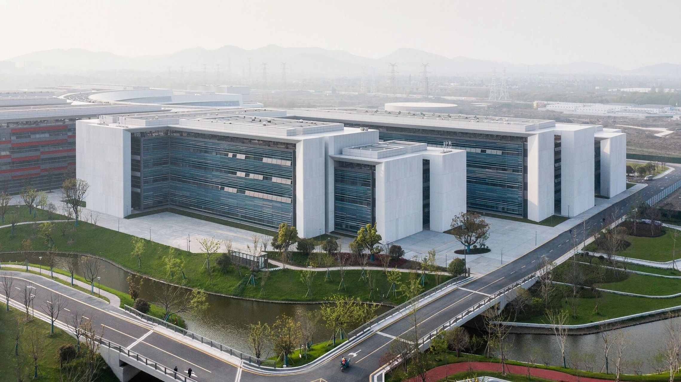 杭州西湖大学云谷校区 西湖大学校园总体规划以"细胞"为概念.