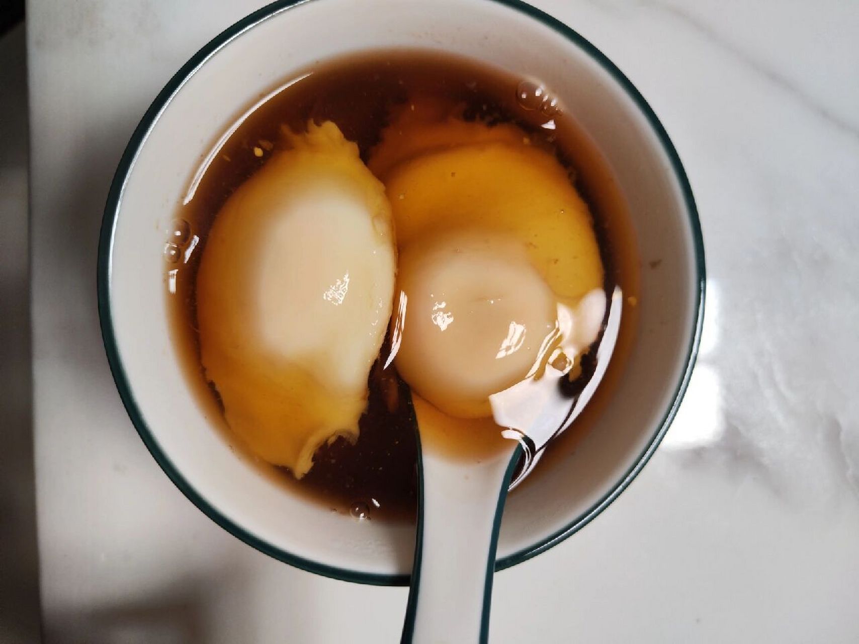 糖水冲鸡蛋图片