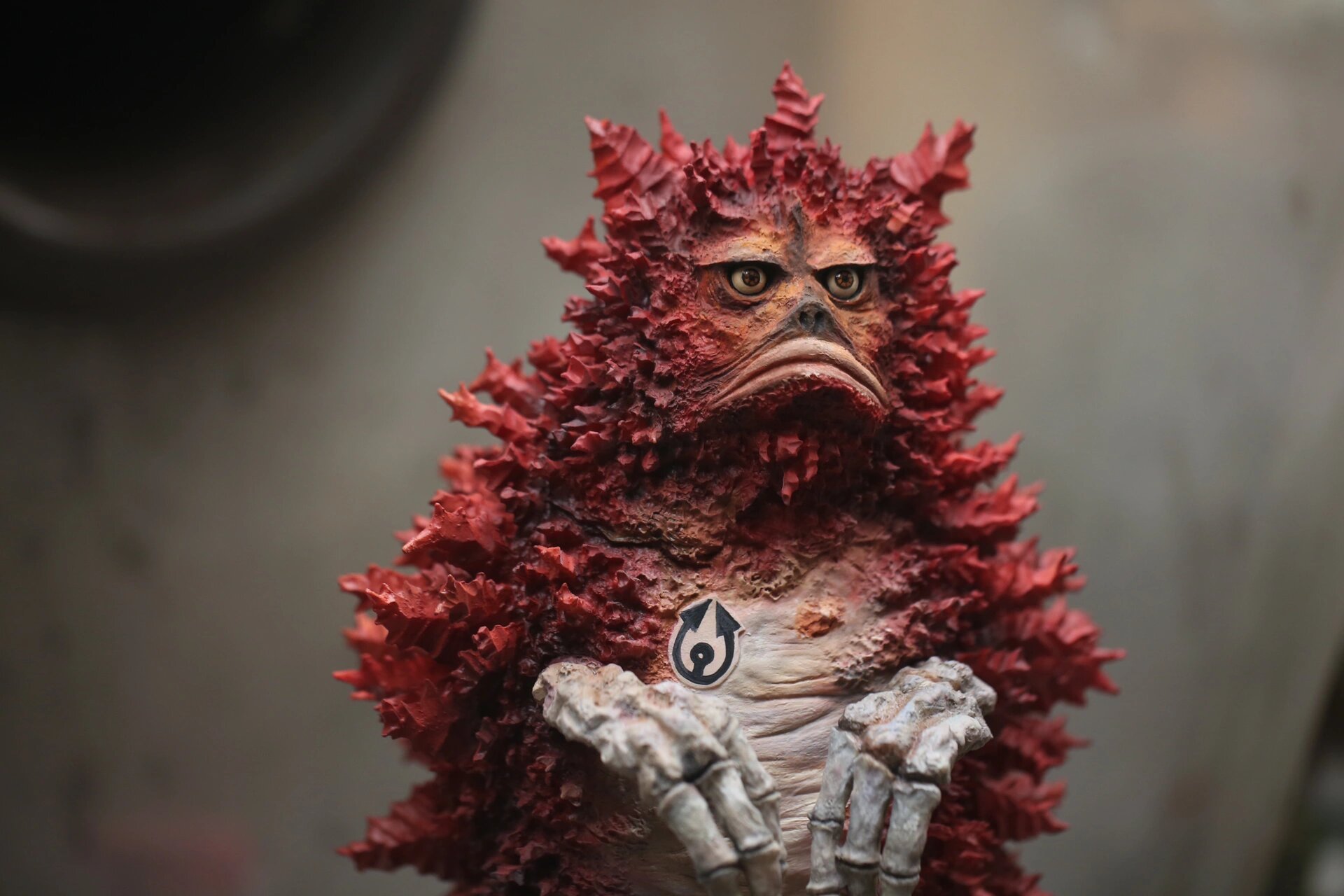 陨石怪兽嘎拉蒙涂装 嘎拉蒙是由日本圆谷株式会社拍摄并在1966年上映