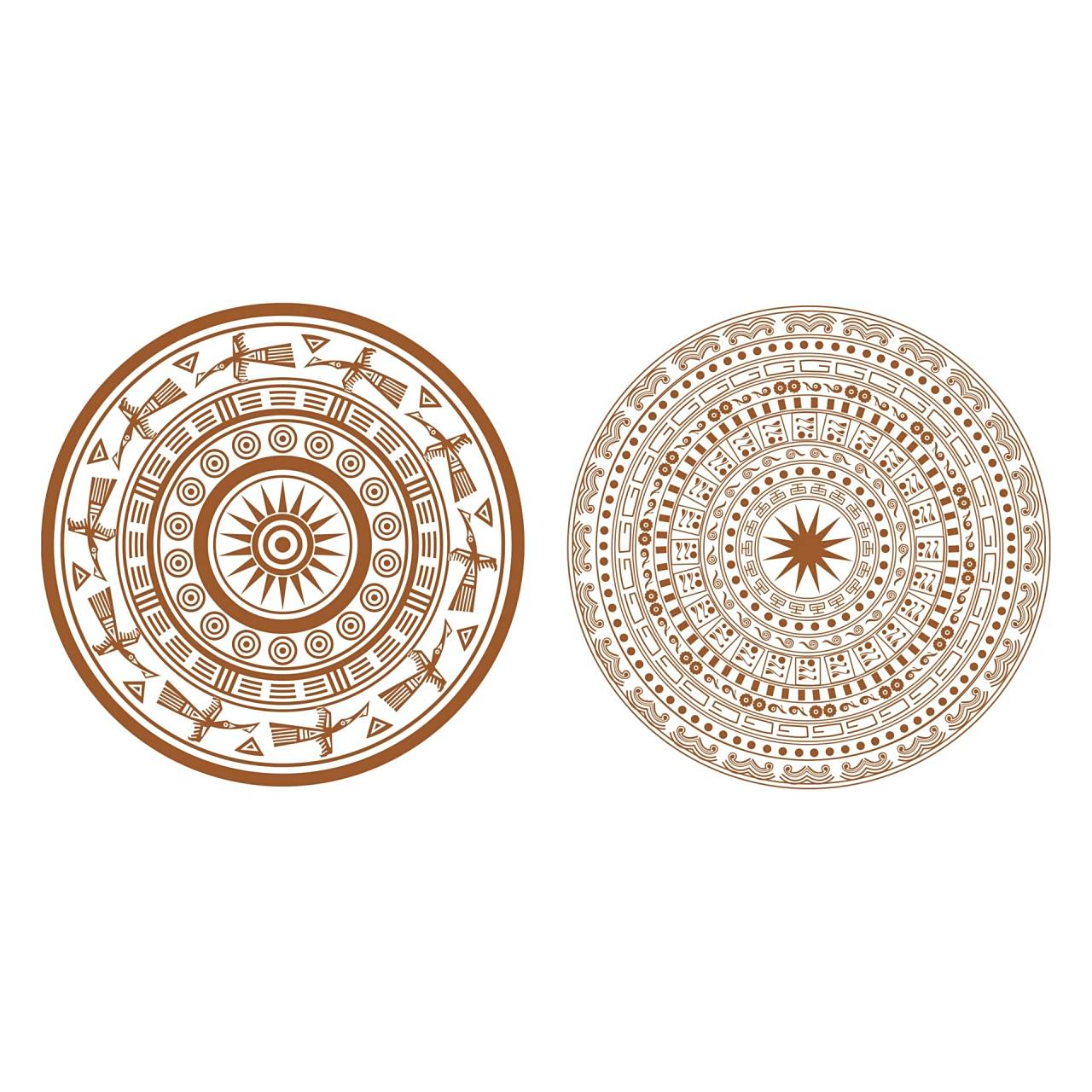 壮族铜鼓纹样矢量ai格式