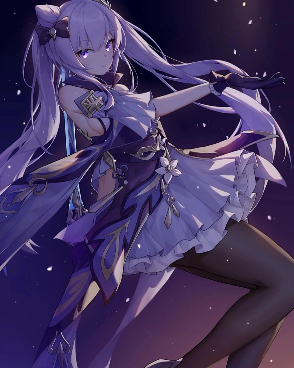 原神 刻晴壁纸鸭～ 请查收您的刻晴壁纸套餐!