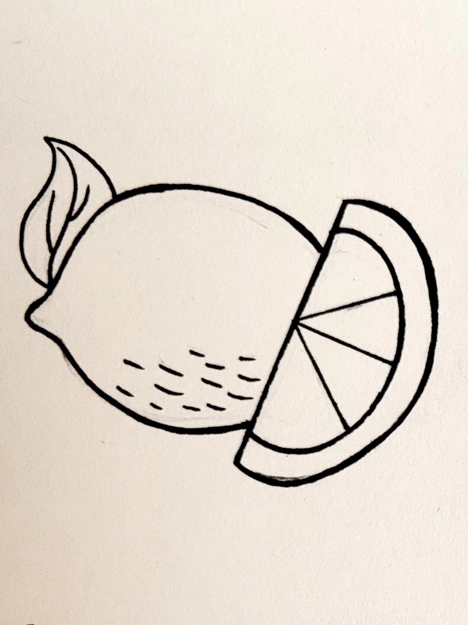 零基础简笔画  day5  柠檬93 今天画一组简笔画~柠檬93