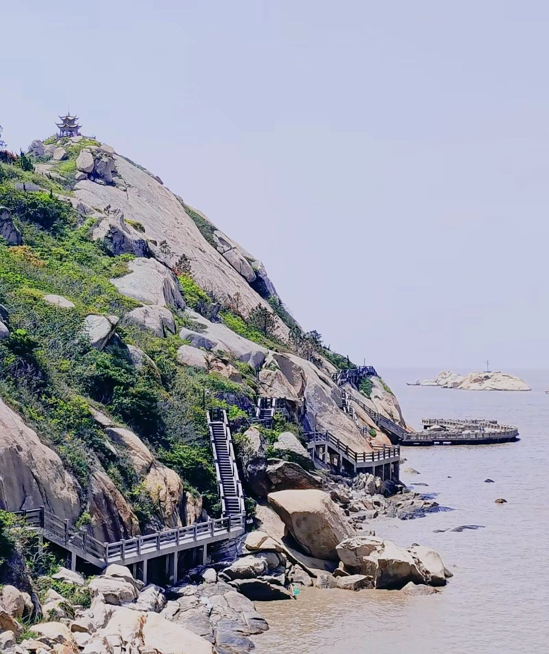 上海秋日徒步推荐之大洋山岛(小白推荐) 大洋山岛位于浦东附近,全程无