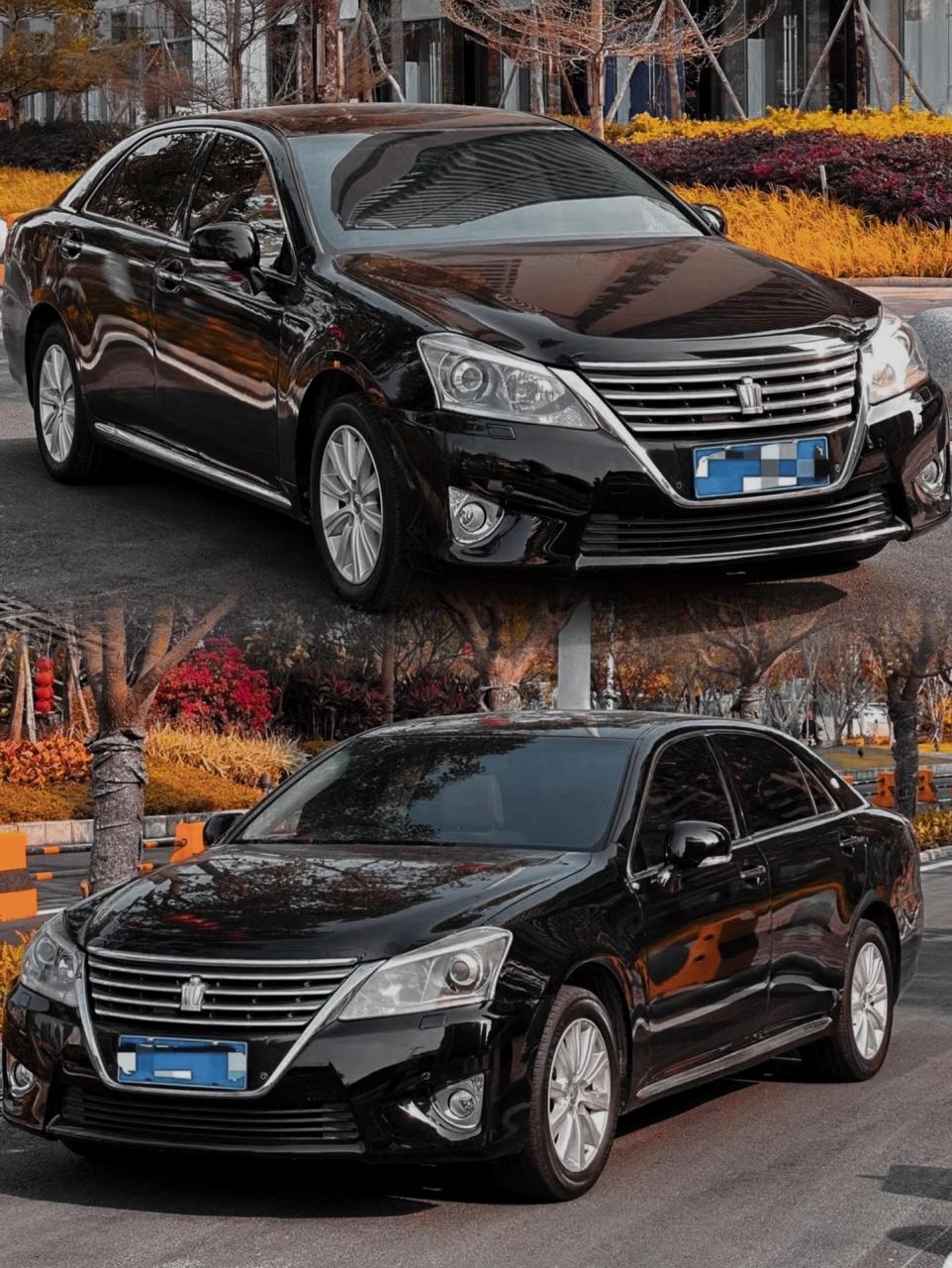 13年丰田皇冠2.5真皮天窗版,2.