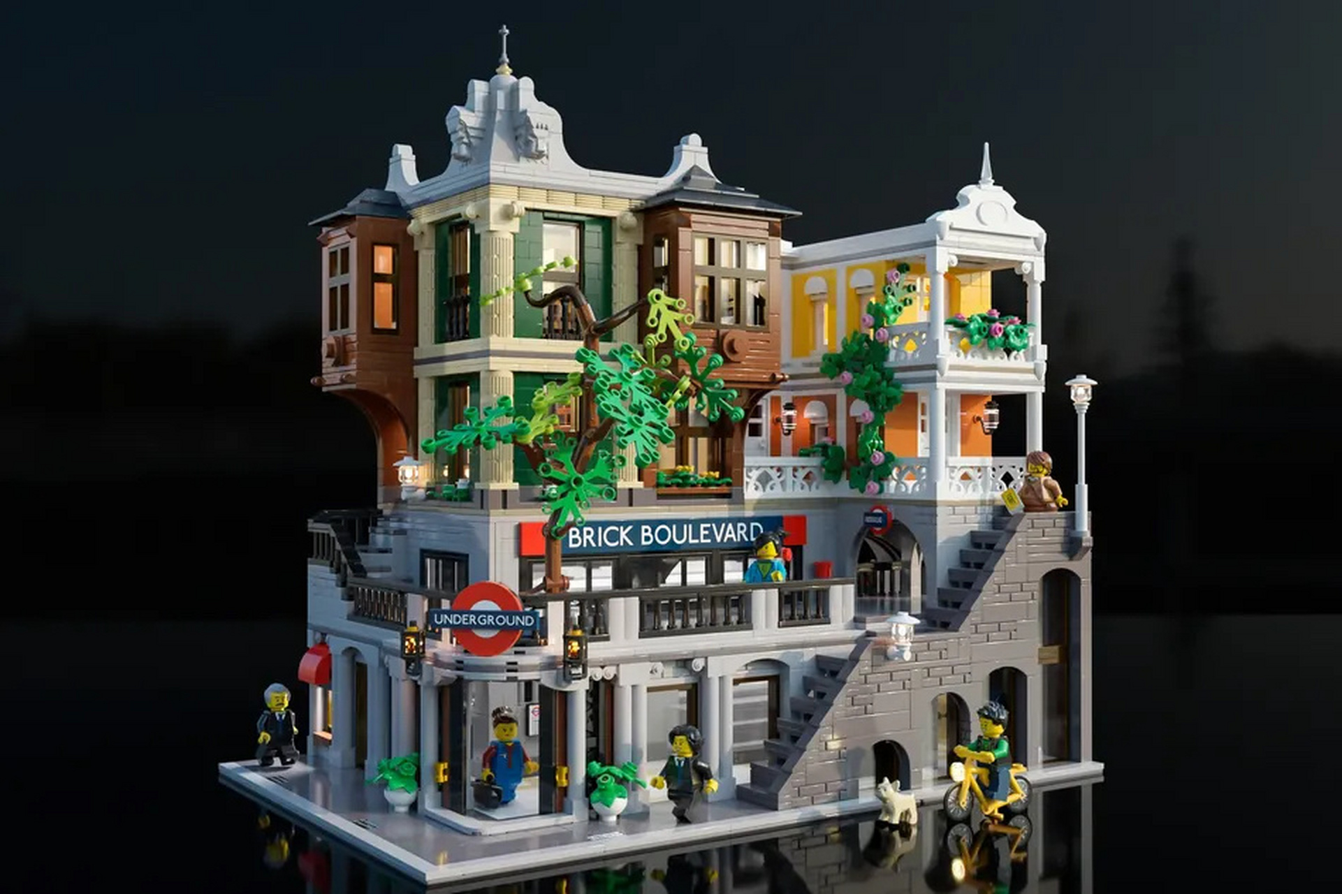 乐高要出这个街景就好了 brick boulevar乐高ideas投票产品 民间大神
