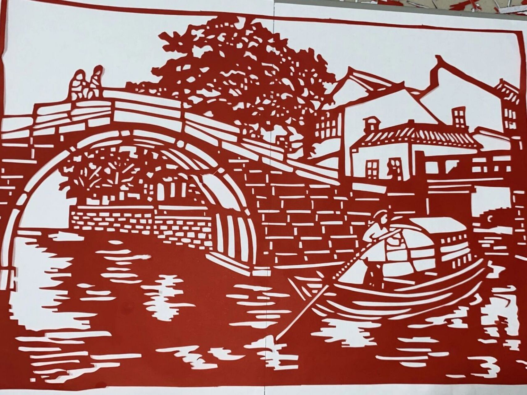 刻纸166566天你一句春不晚|我便到了真江南 非常适合刚开始接触