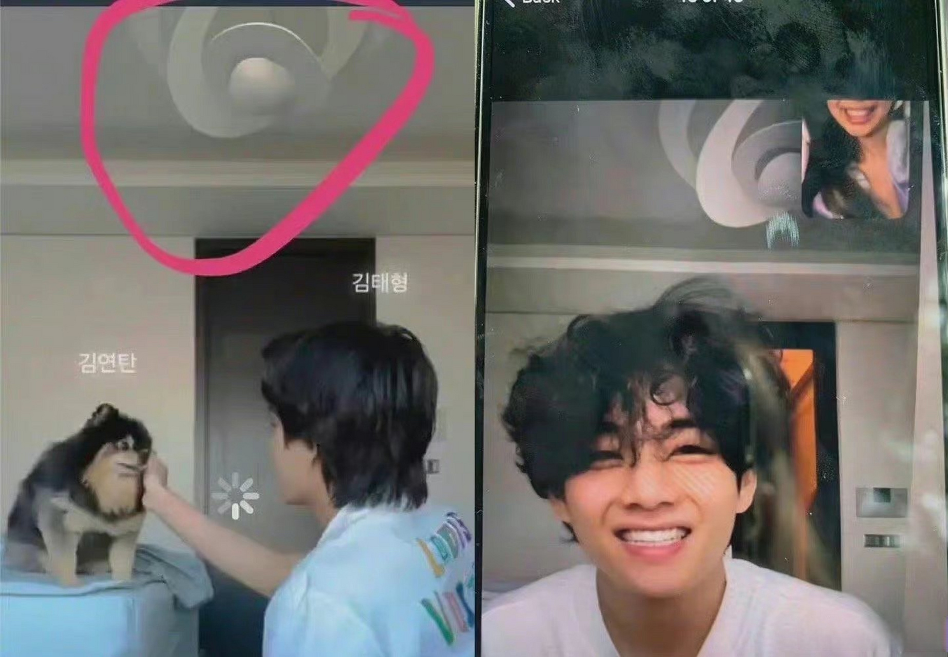 金泰亨直播穿了jennie联名款他再次证明自己的时尚敏锐,穿上jennie