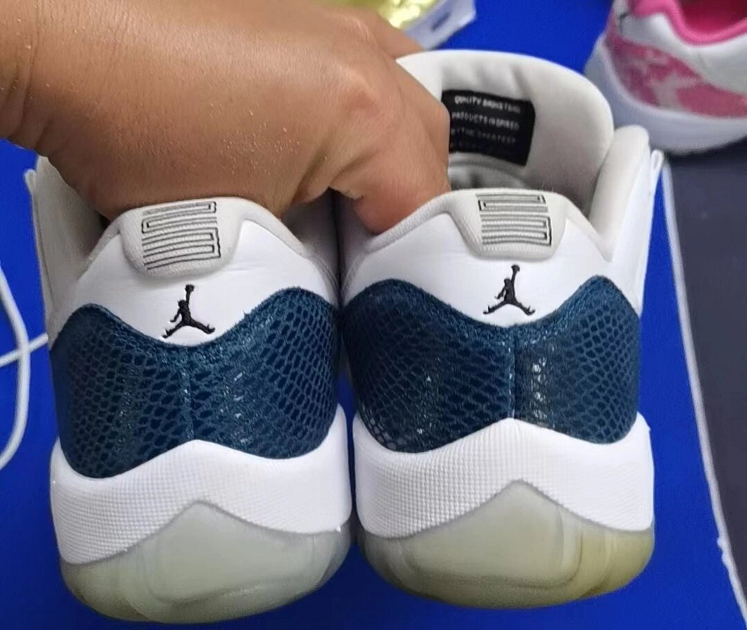 aj11水晶底去氧化 情侣款男款aj11水晶底祛黄祛氧化