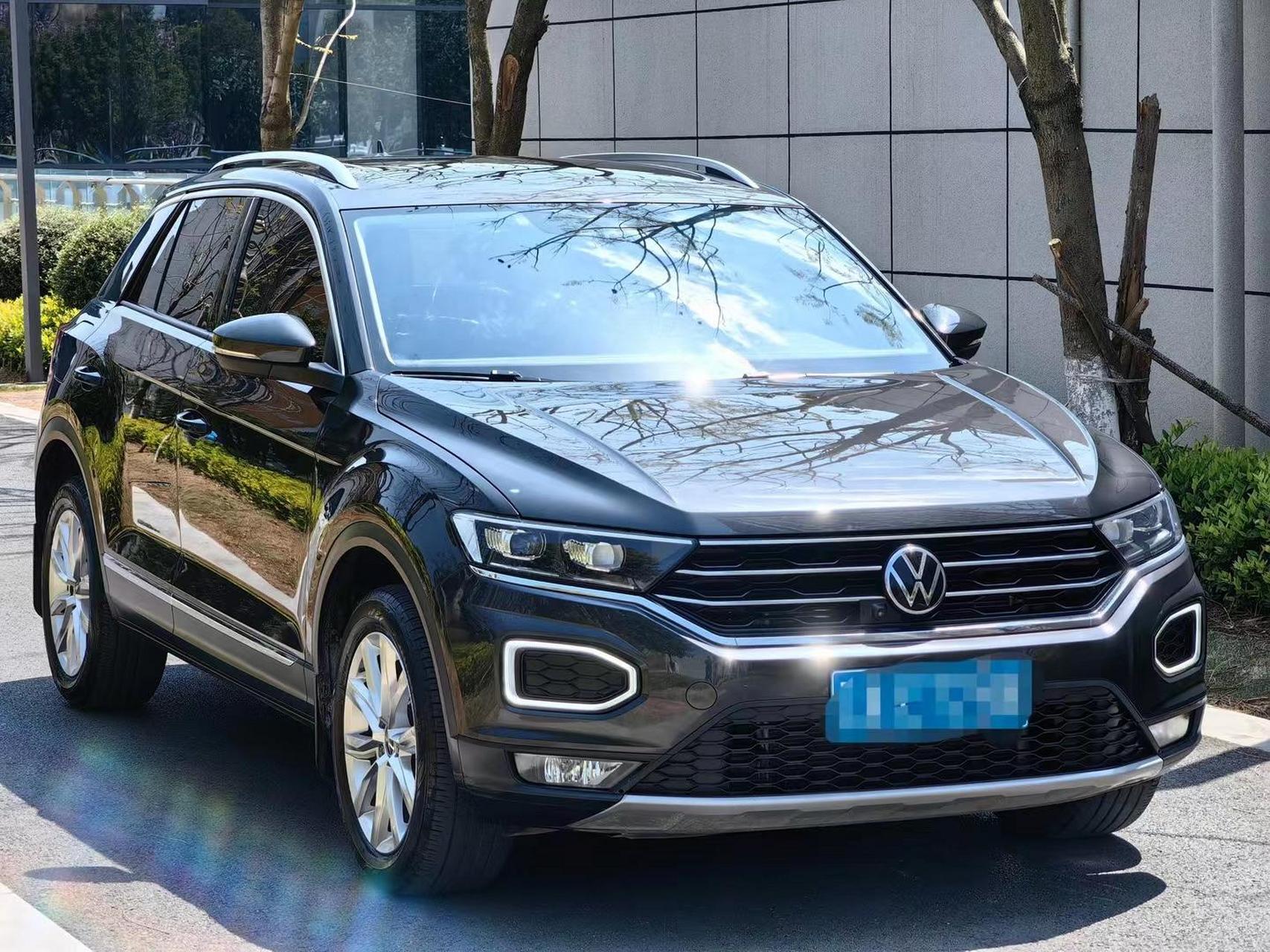 大众 t-roc探歌 2021款 280tsi dsg两驱精英智联版,21年6月,6.