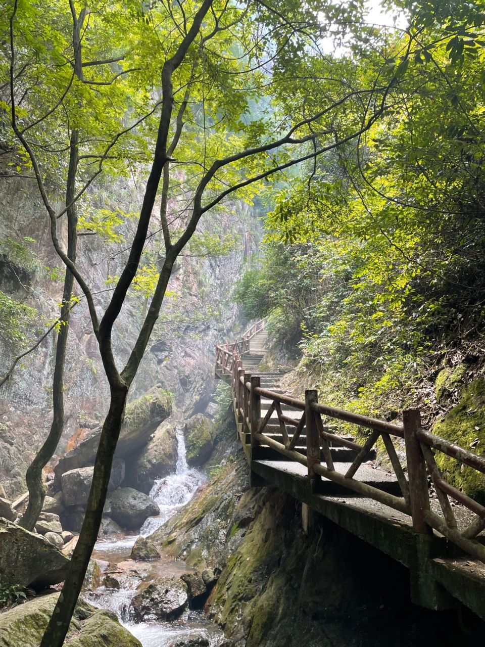 赤岸松瀑山风景区图片