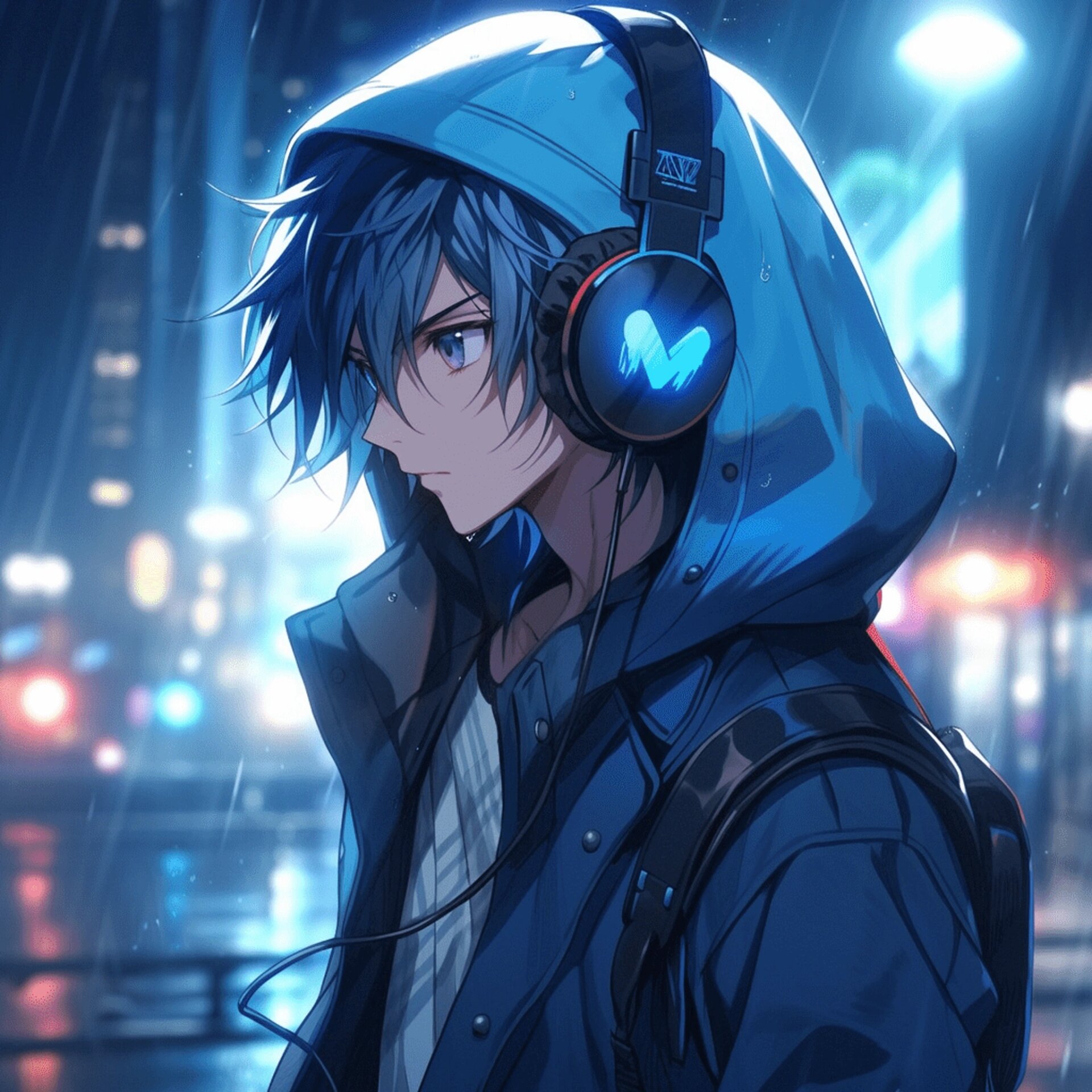 雨夜徘徊97(动漫男头)