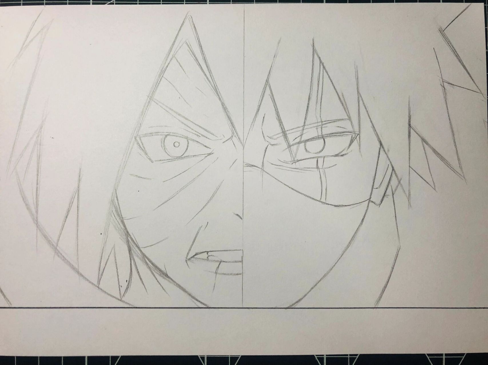 带土和卡卡西马克笔教程 关于马克笔色号:因为本人是混用马克笔,所以