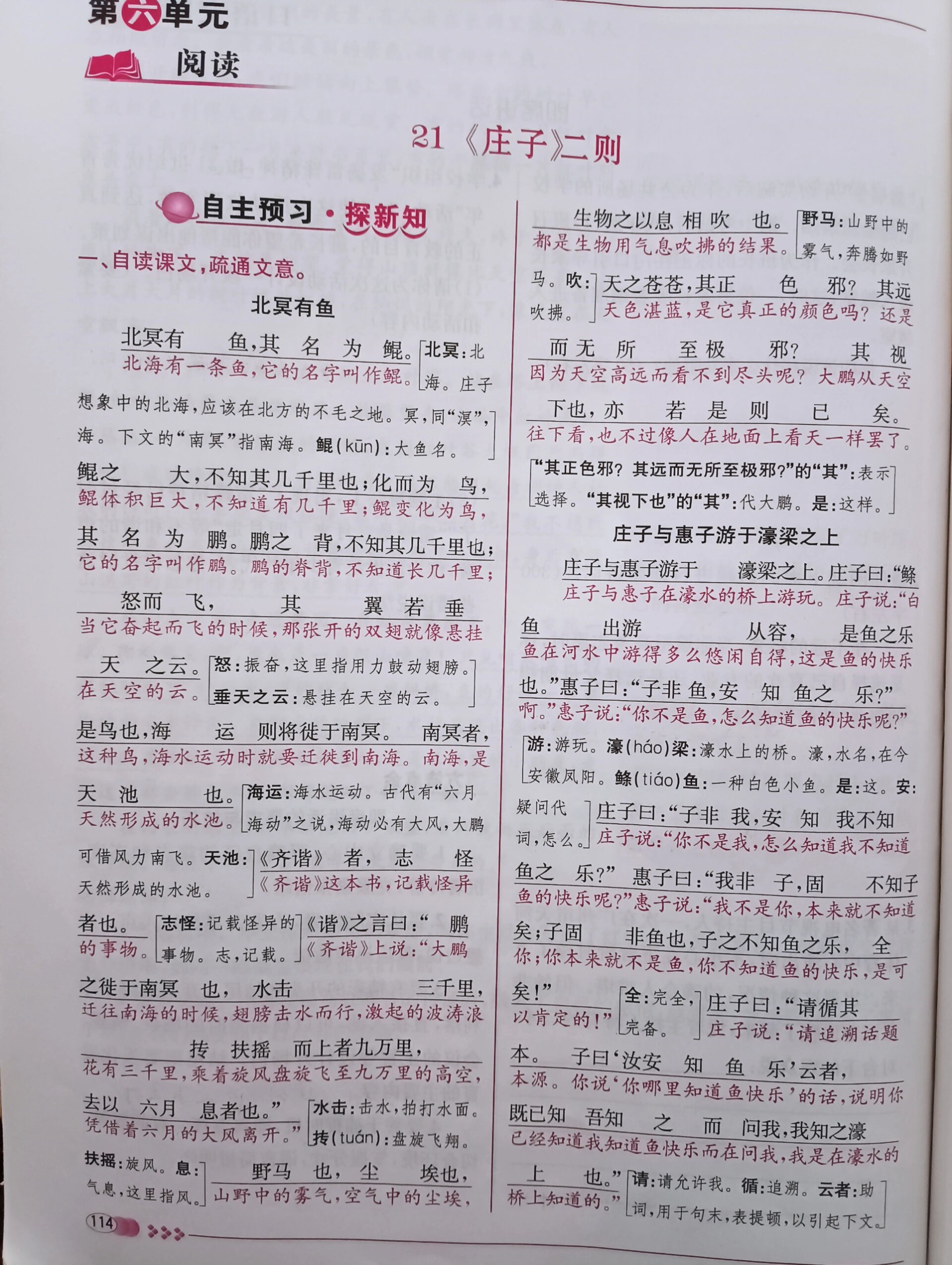 《庄子》全文和翻译pdf