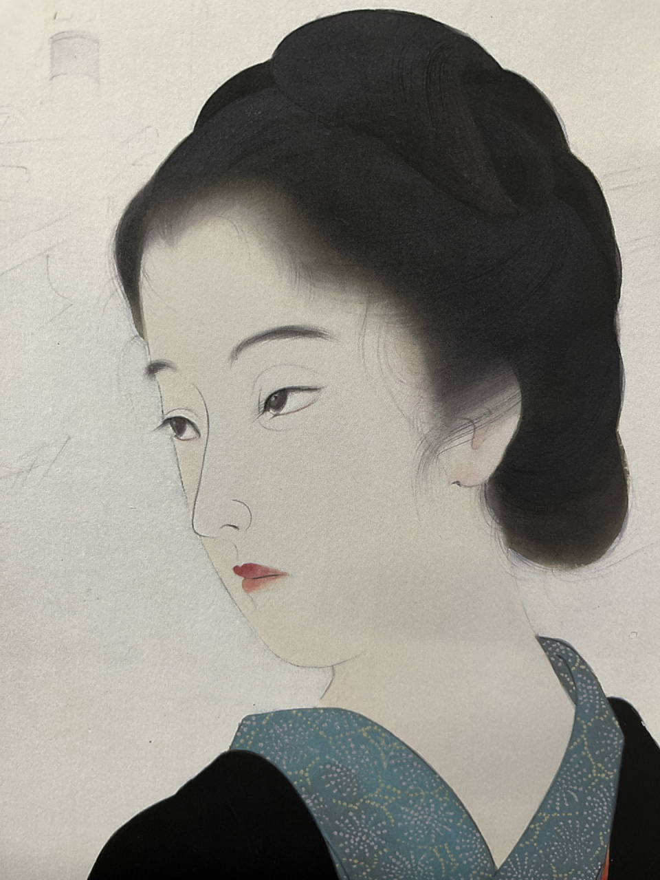 日本美人画·鏑木清方 素描