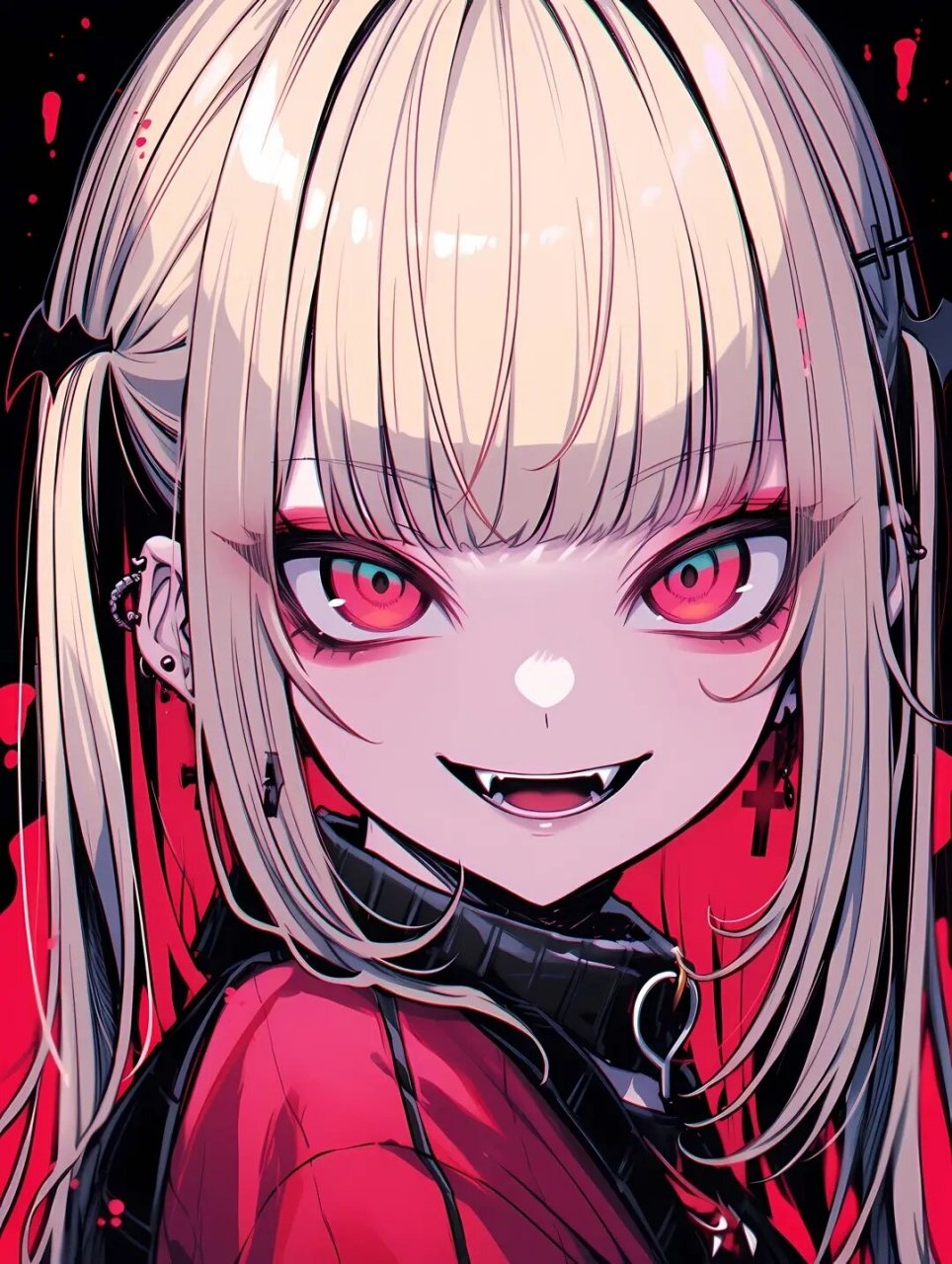 恶魔风高清无水印壁纸 恶魔风#高清壁纸# #恶魔