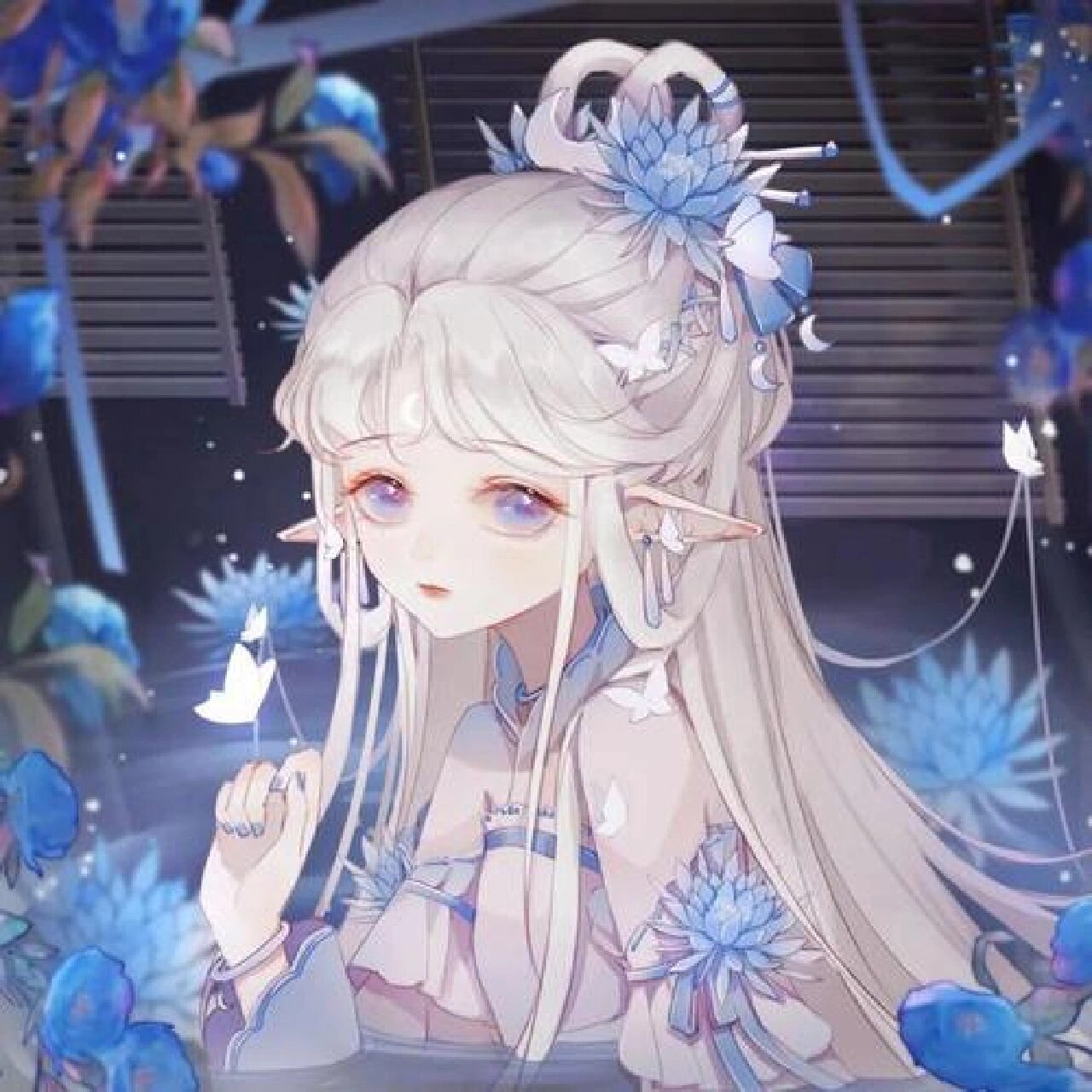 古风超仙的动漫女头像(不喜勿喷)