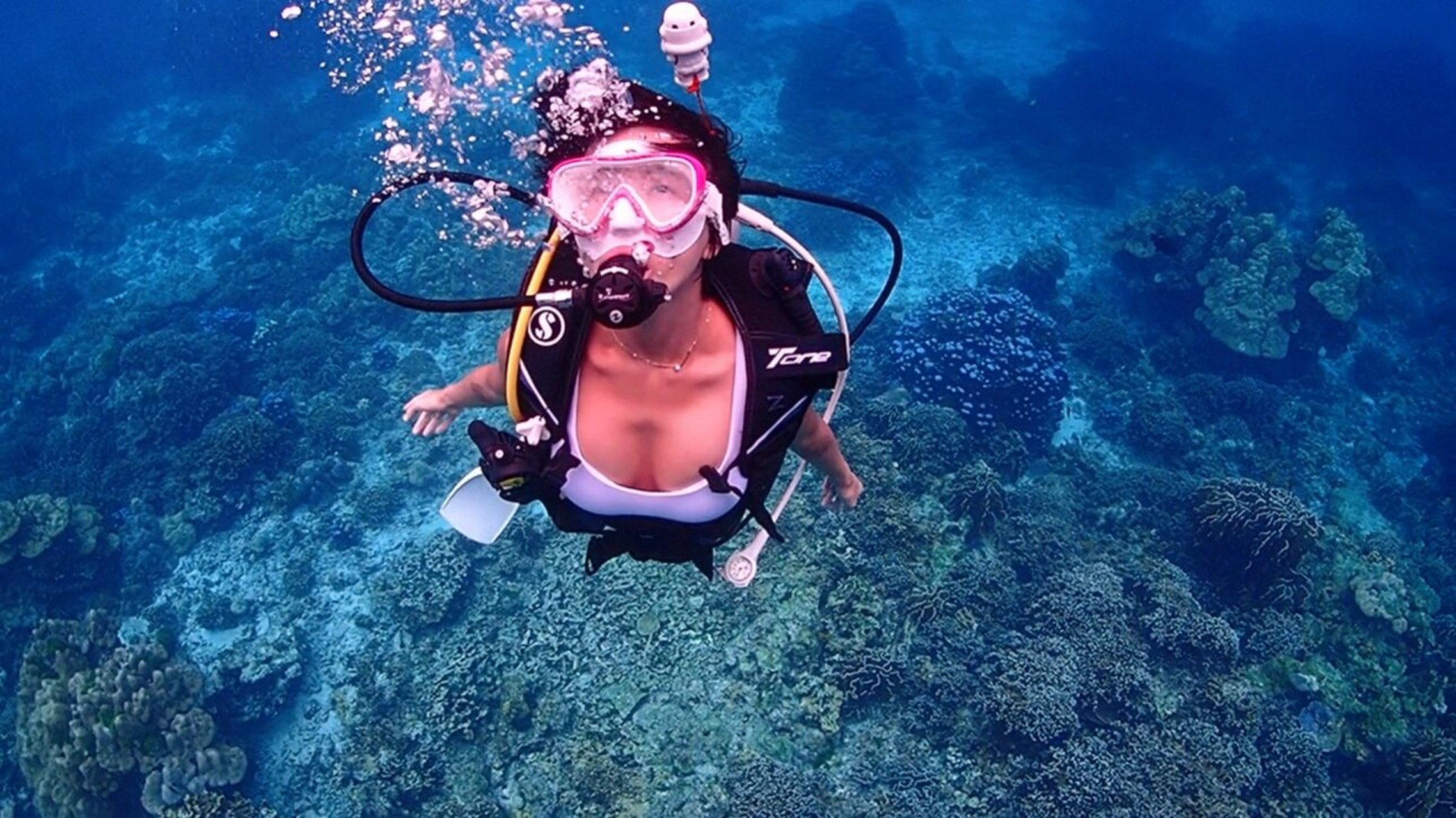 在普吉岛拍的潜水照片. 这个小姐姐太聪明了 一教就会一说就懂.