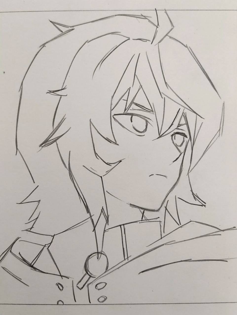 画一个米迦 #终结的炽天使