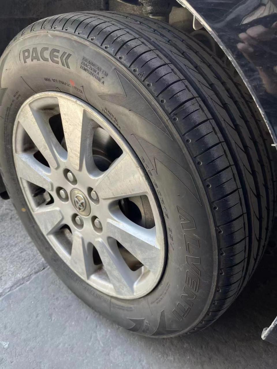 pace《 英国派驰轮胎 一年鼓包免费换新; 五年轮胎质量保证; 两佰万