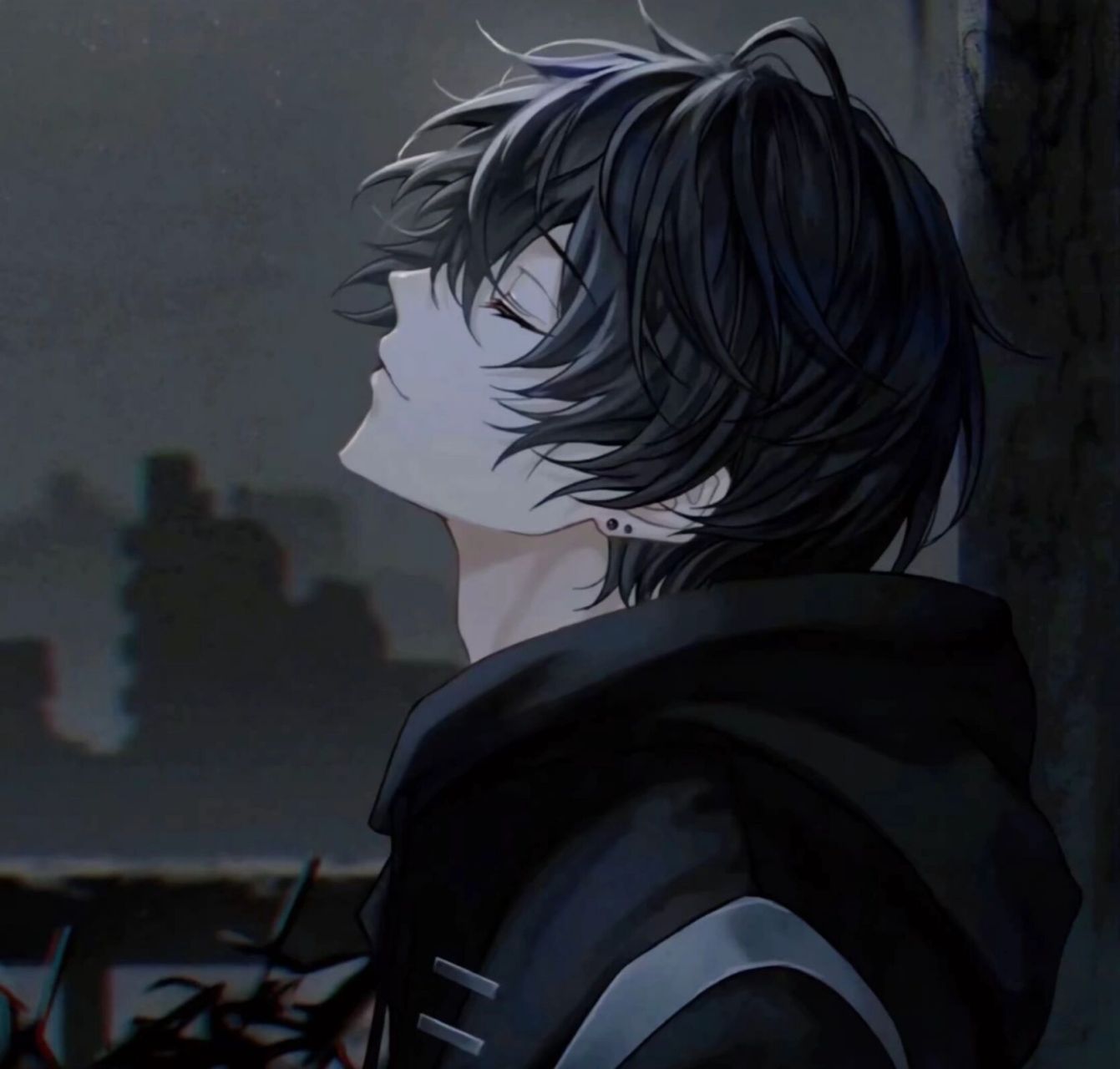 伤感,帅气的动漫头像