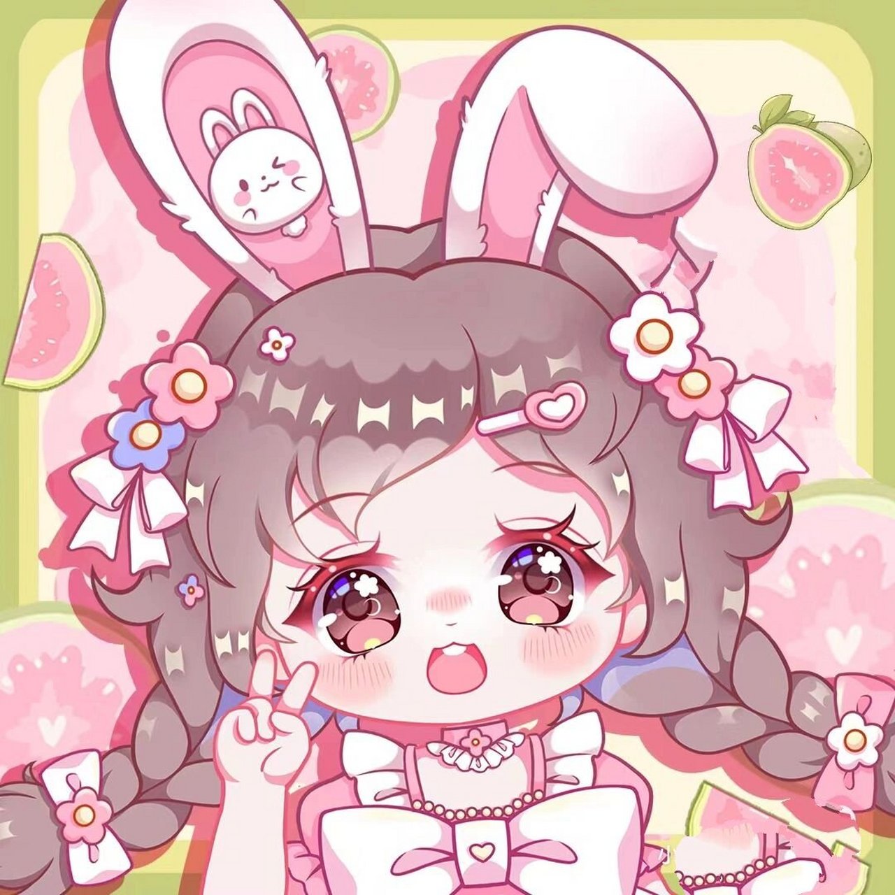 折耳妹妹头像 折耳妹妹头像你们开心吗!