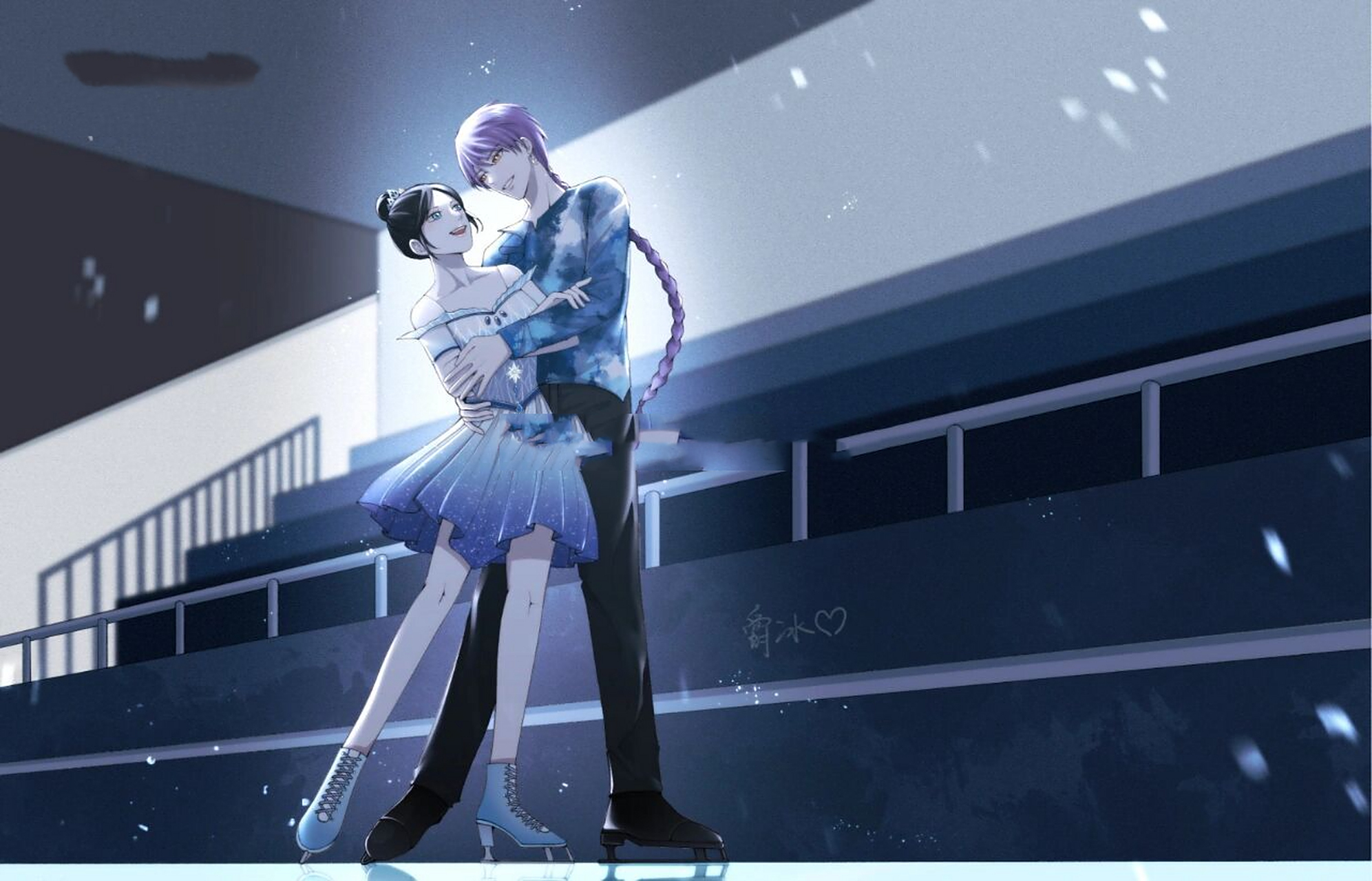 爵冰同人图第二弹～ 于公,我绝不动摇灵犀阁的立场;于私,我用命守护你