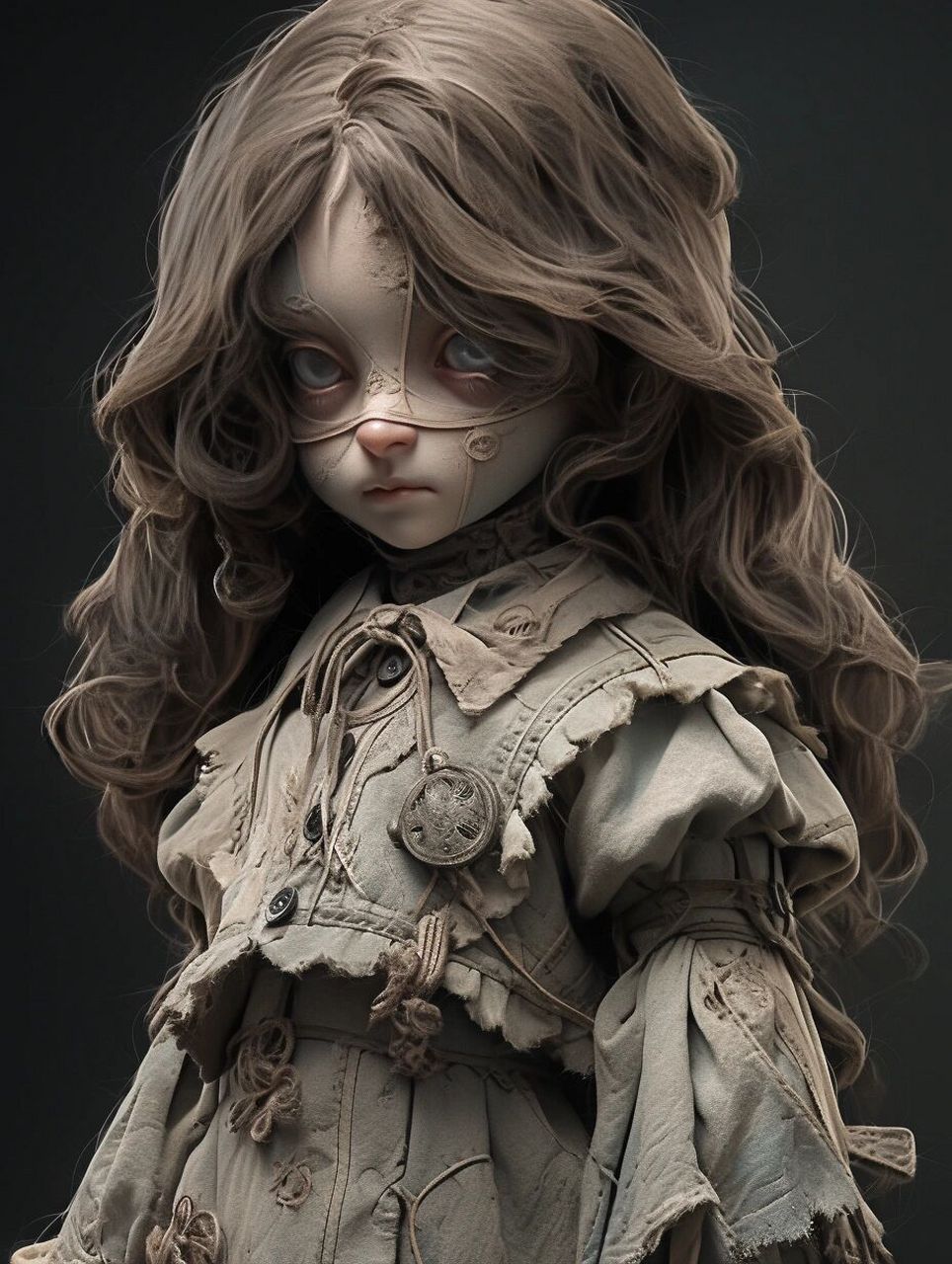 鬼娃娃 9915 dark doll series 叒是一集微恐鬼娃娃 太喜欢这种