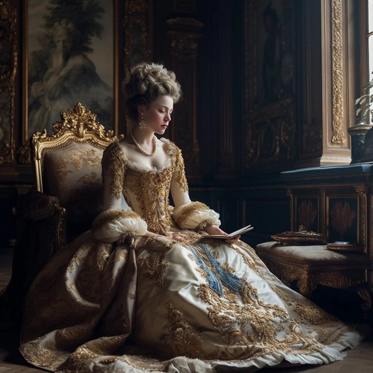 欧洲皇室服饰78贵族的审美 18到19世纪欧洲皇室女性服饰的特点可以