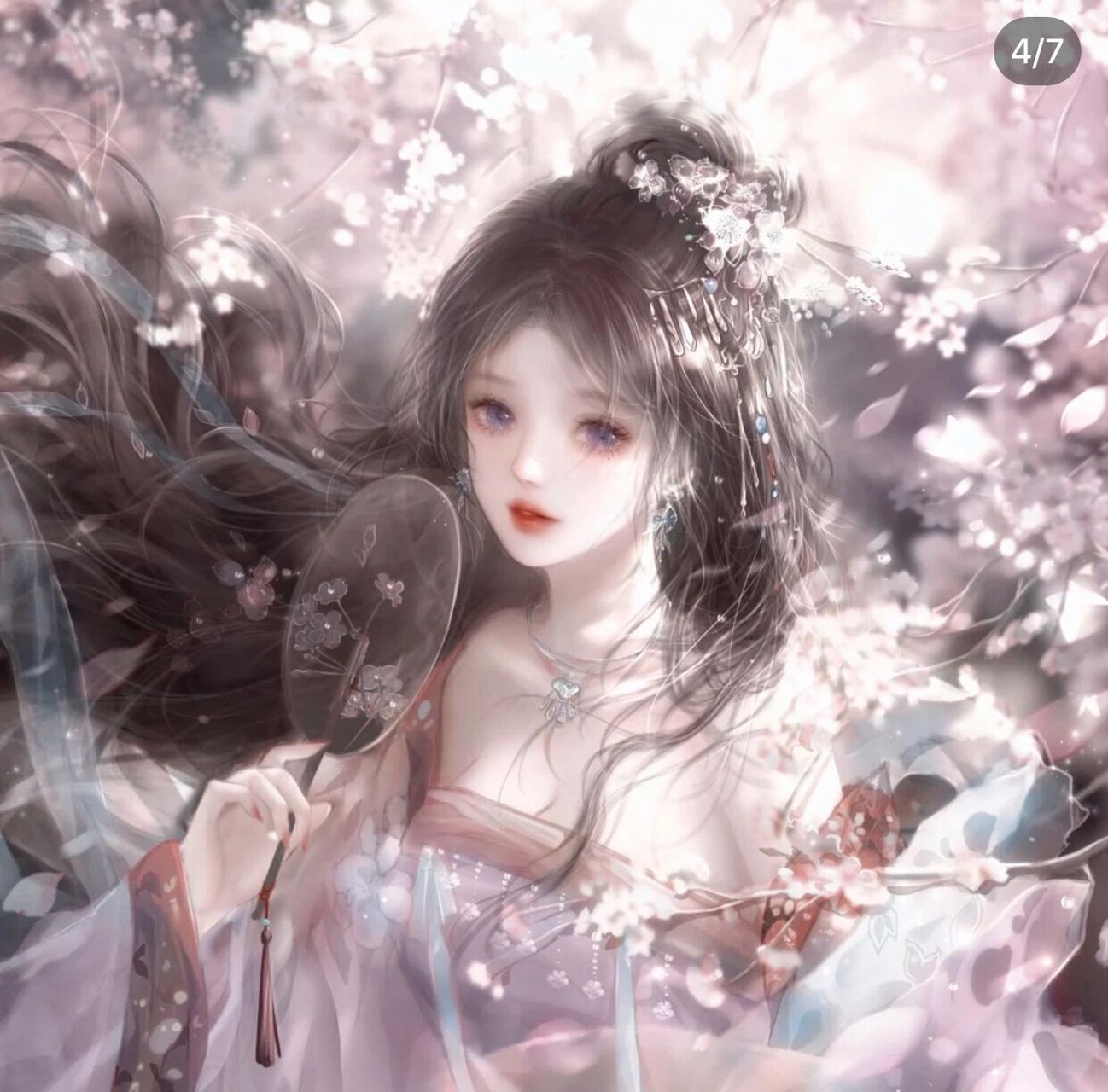 七人超仙古风闺蜜头像