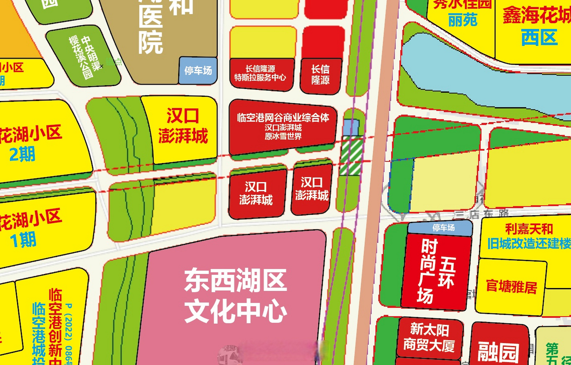 东西湖 | 临空新城增商业综合体规划出炉!