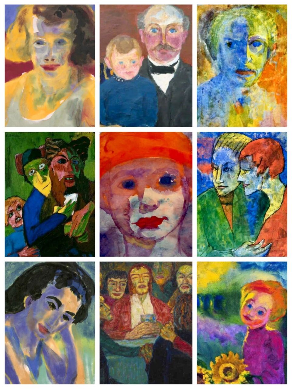 埃米尔·诺尔德,出生在德国北部石勒苏益格的农民家庭.