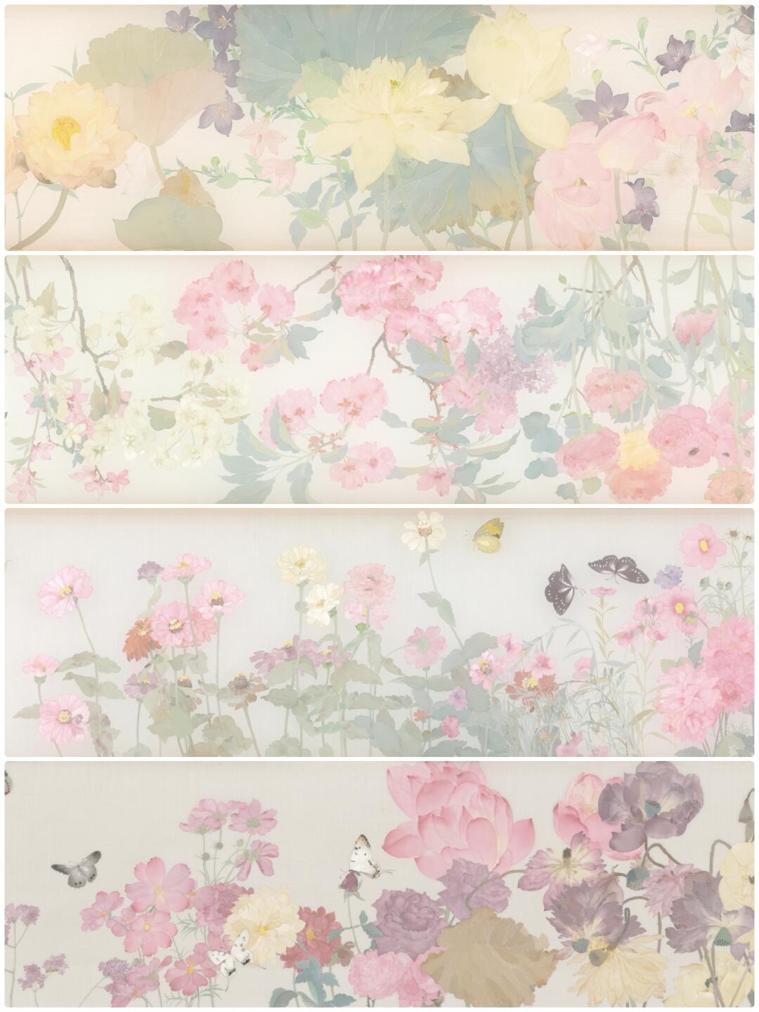 欣赏 | 杨娜老师的没骨花鸟娴雅细腻,美了