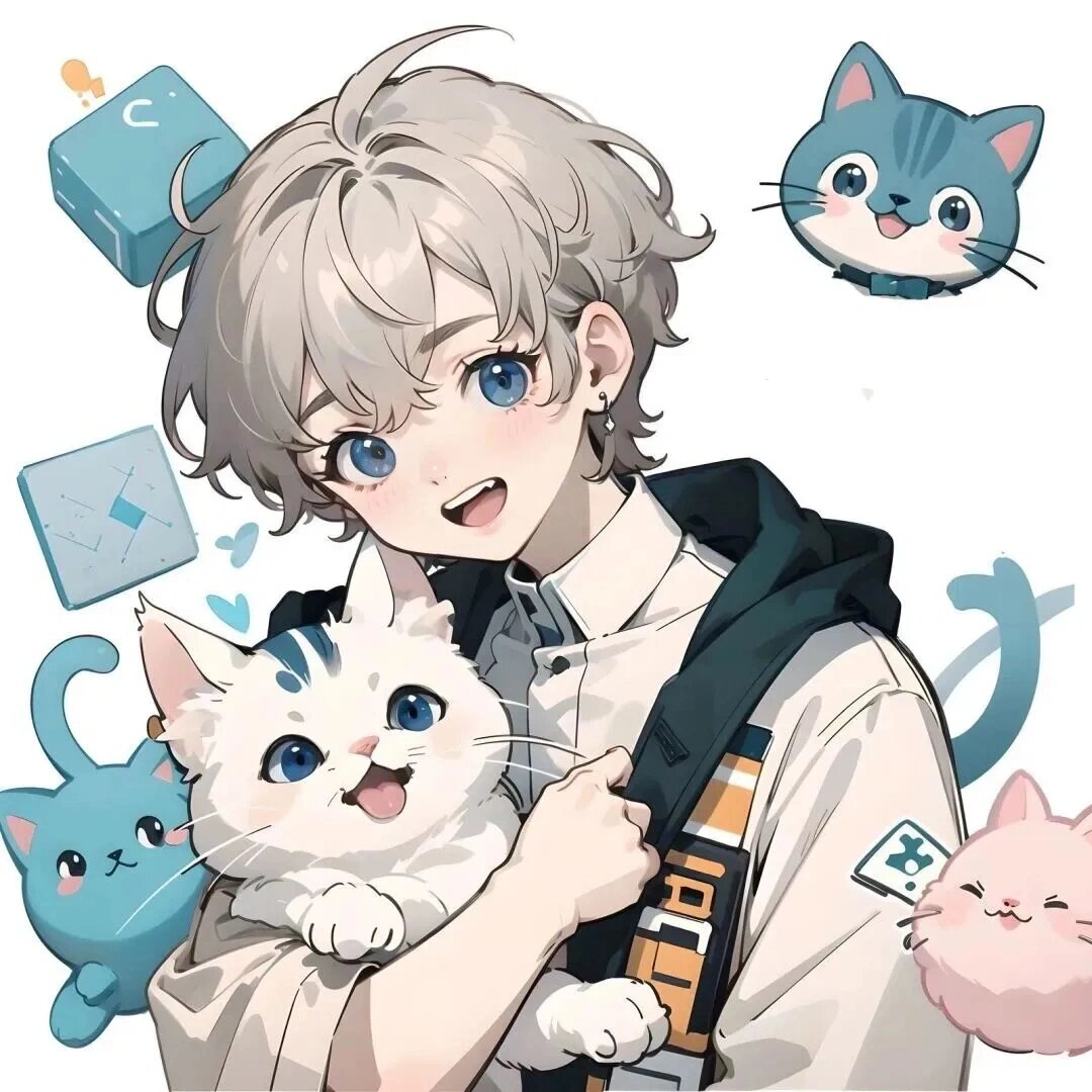 可爱猫咪动漫头像