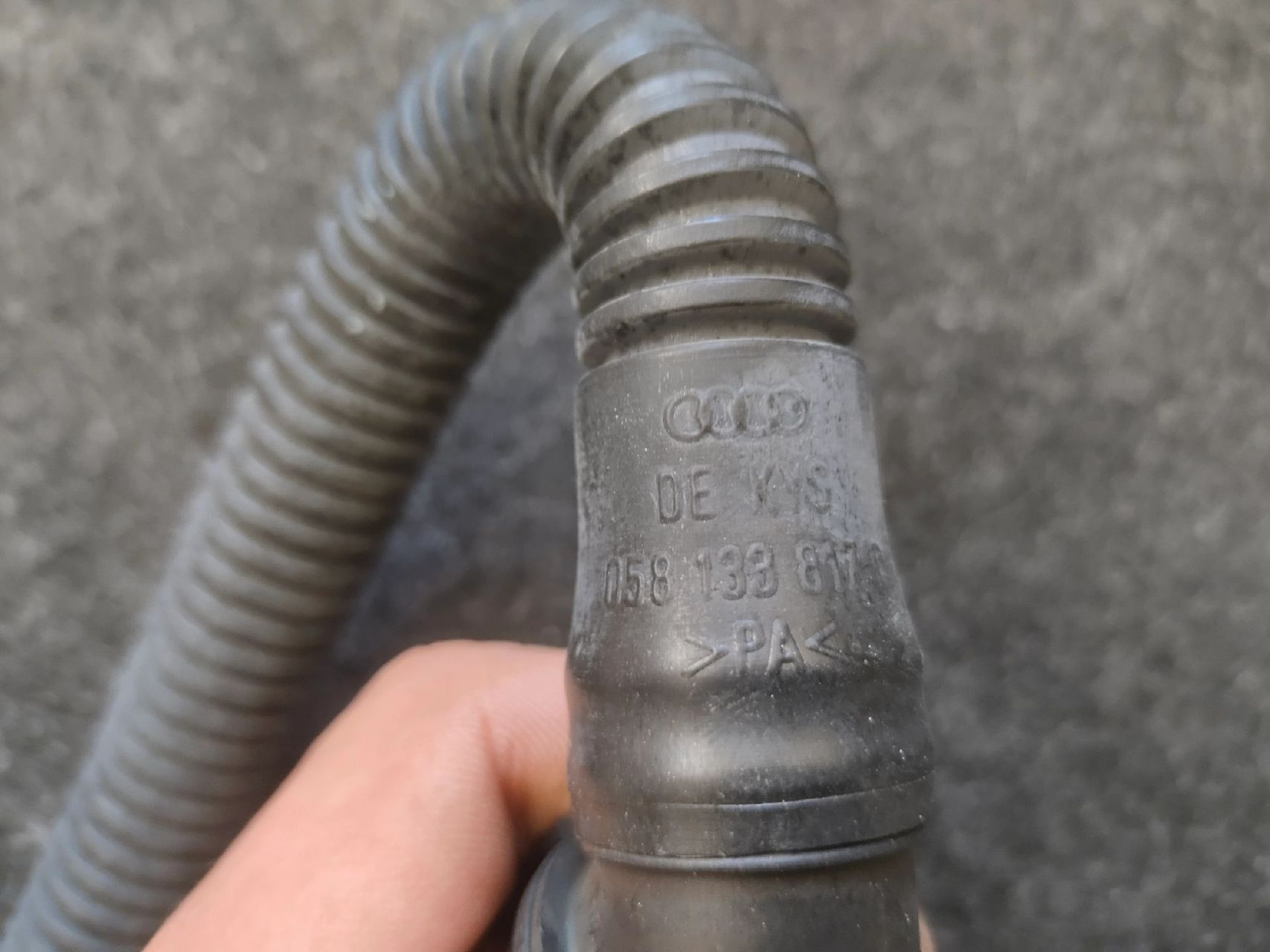 大众 帕萨特 b5 原厂全新副空气泵连接管废气管,原装德国进口,二次