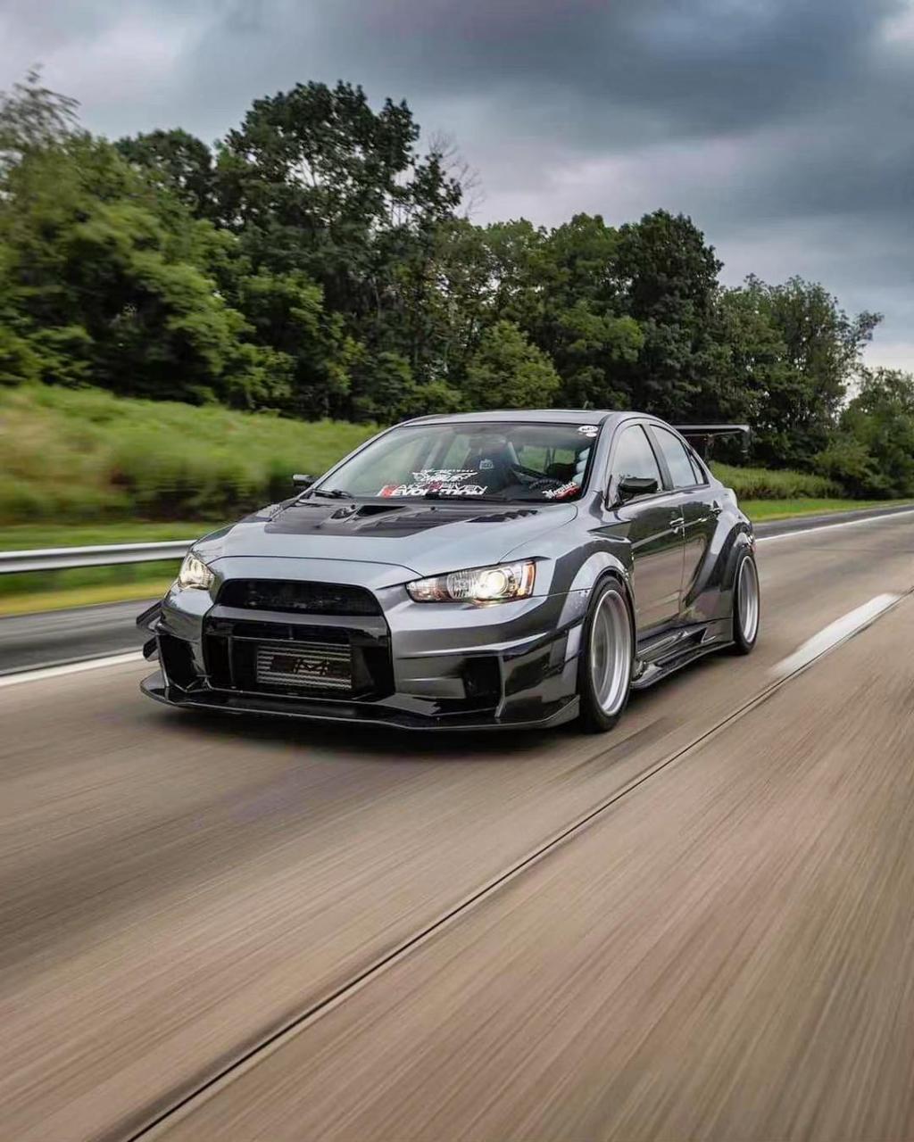 三菱evo  翼豪陆神 枪骑兵evolution