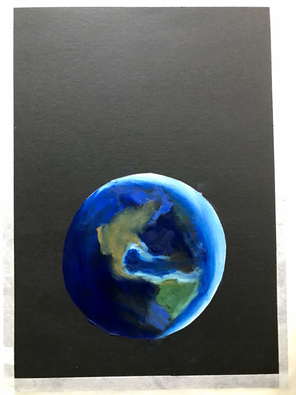 油画棒|地球怎么画好看|附步骤 地球,是太阳系中由内及外的第三颗行星