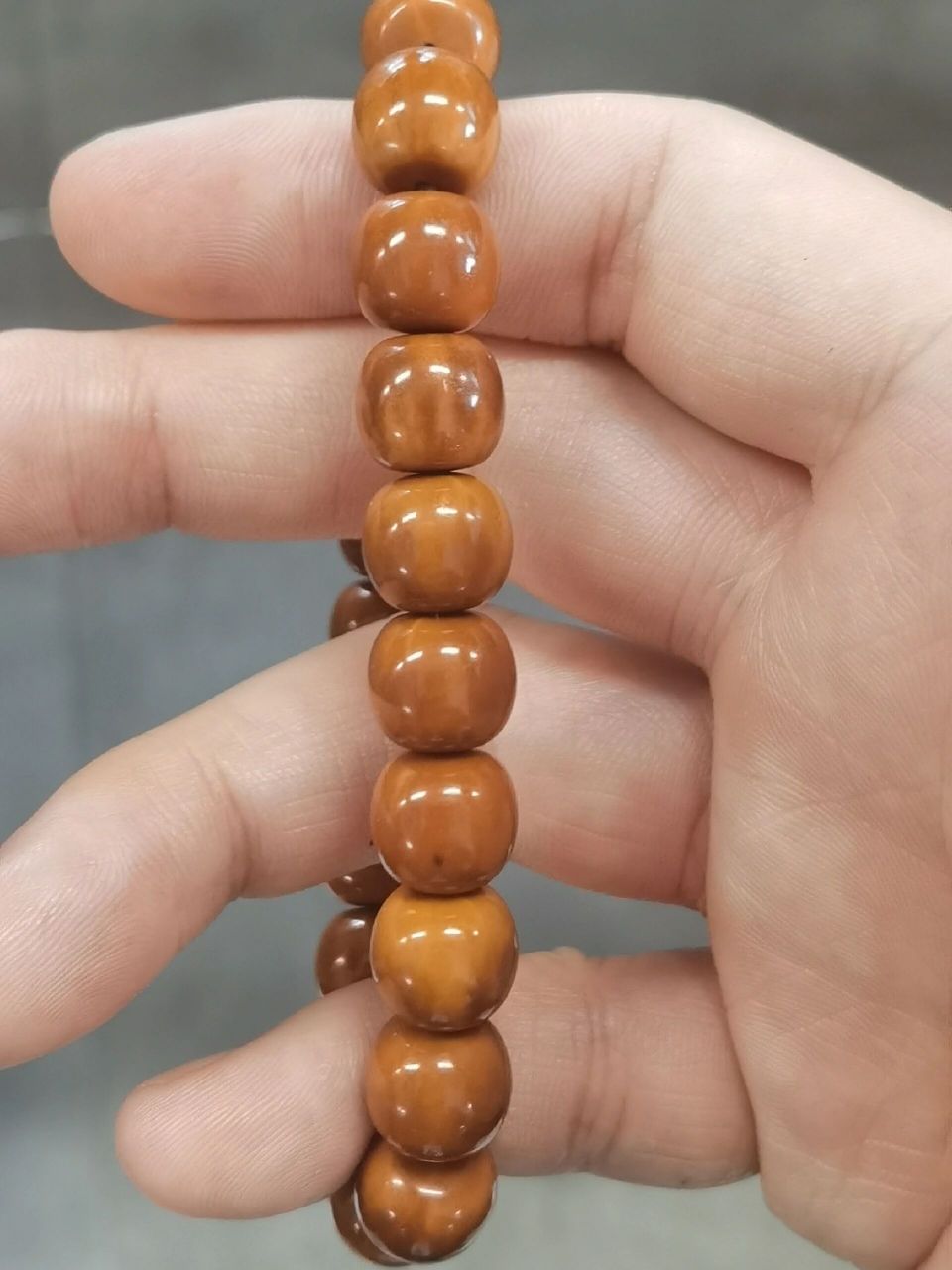 猴头手串尴尬期 这应该是进入尴尬期了吧 盘玩猴头第二个月