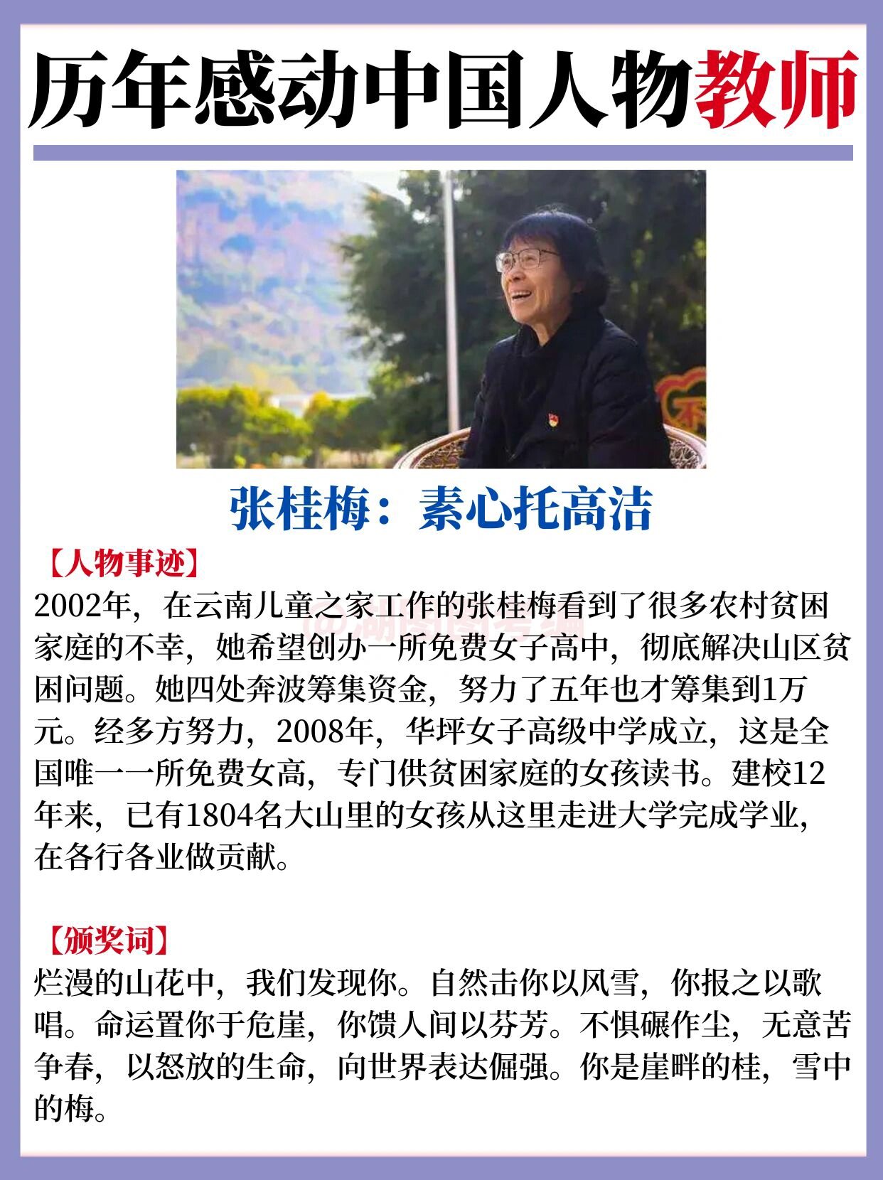 优秀人物素材积累现代(现代人物素材2020最新)