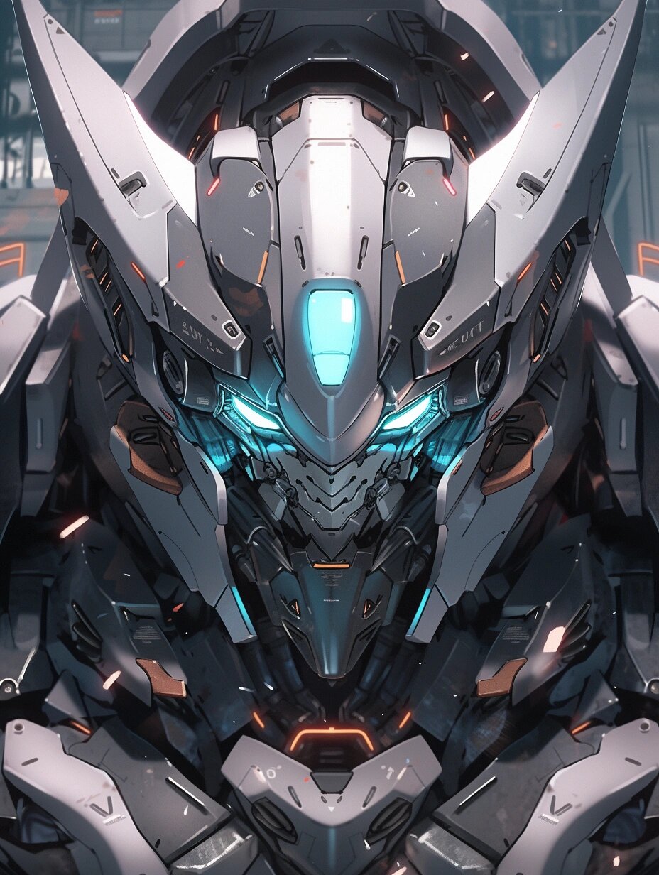 赛博朋克机甲头像